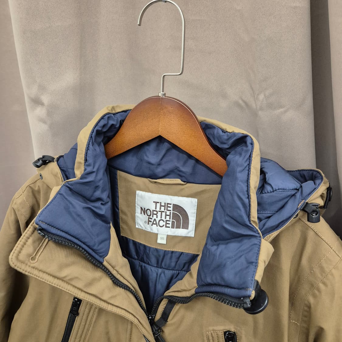 노스페이스 후드롱 패딩 점퍼 95/L 상품이미지2