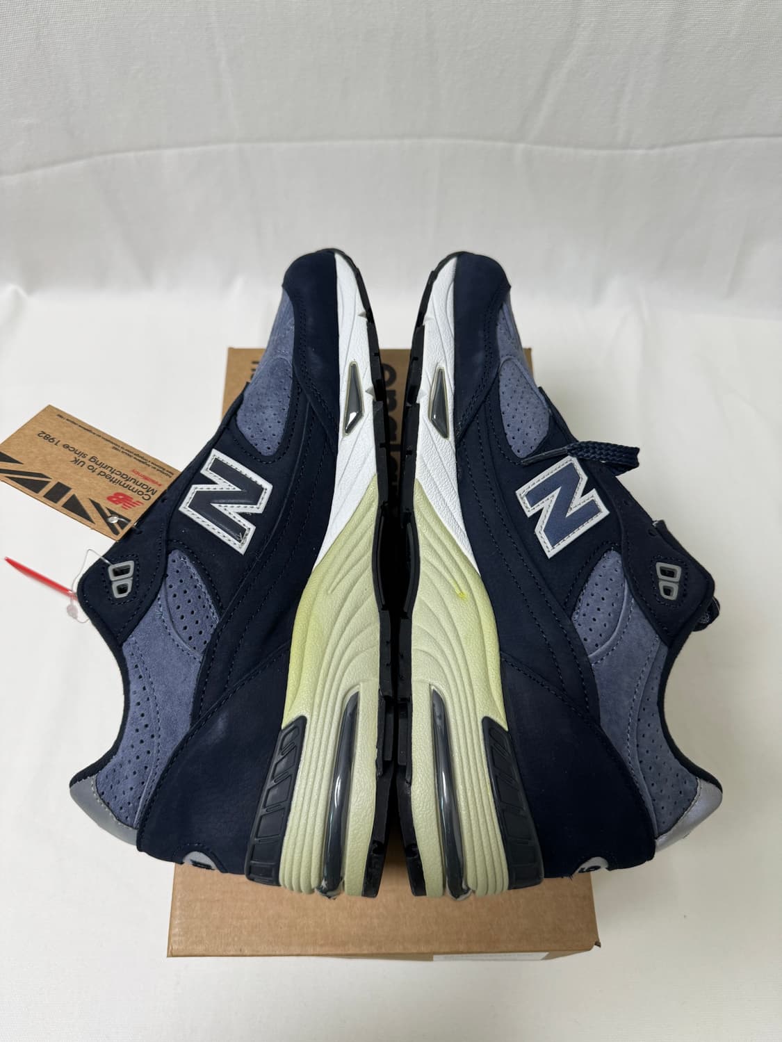 뉴발란스 991 네이비 그레이 270mm 메이드인UK 상품이미지7