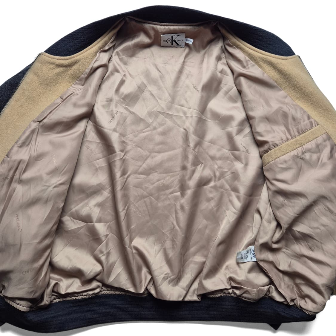 [100] 캘빈클라인 90s 울 바시티 자켓  상품이미지8