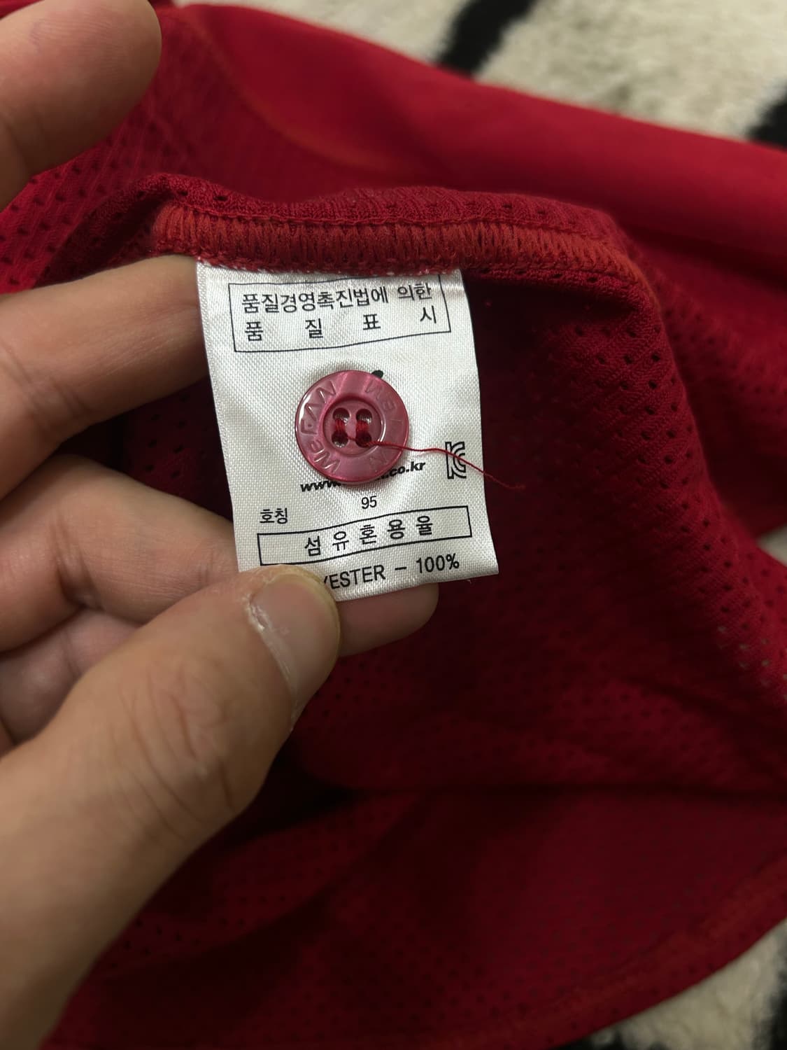 [M]위팬 기아타이거즈 매쉬 반팔유니폼/노마킹 상품이미지5