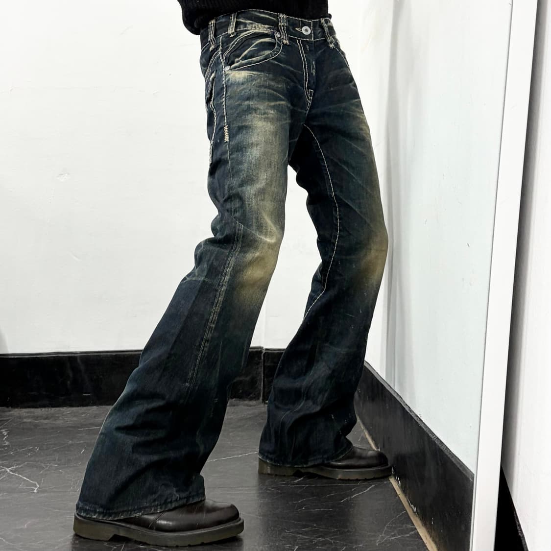 버커루 부츠컷 데님 팬츠 상품이미지4