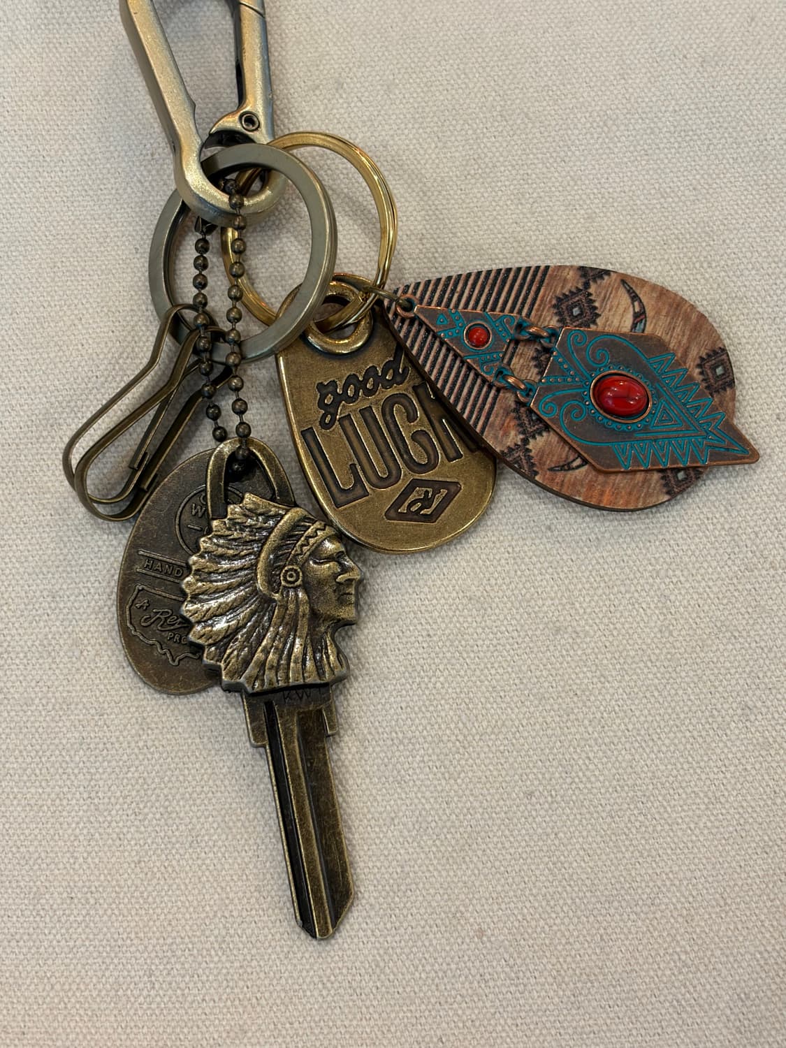 Native Spirit Vintage Keyring 🤎 상품이미지3