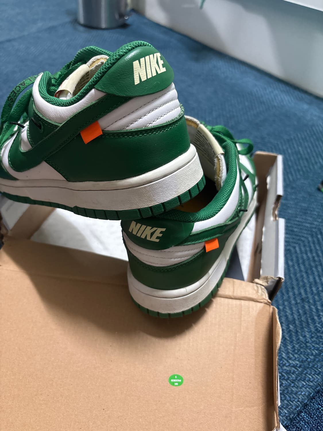 Nike Dunk Low x Off-White “Pine Green” 상품이미지6