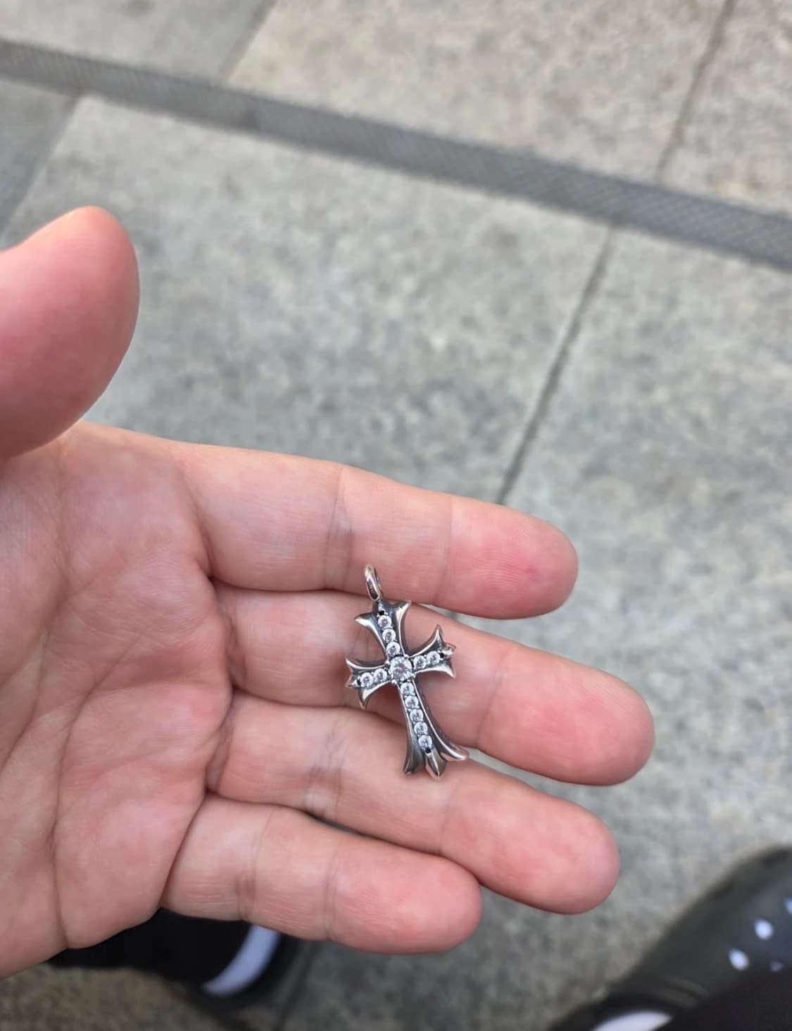 크롬하츠 크로스 목걸이 상품이미지1