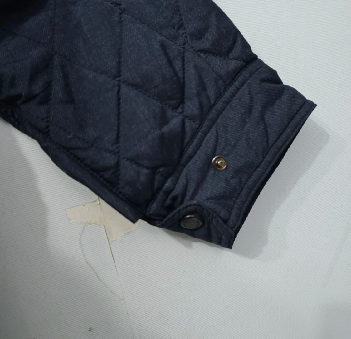 헤지스 남성 퀄팅 자켓 네이비 100 상품이미지7