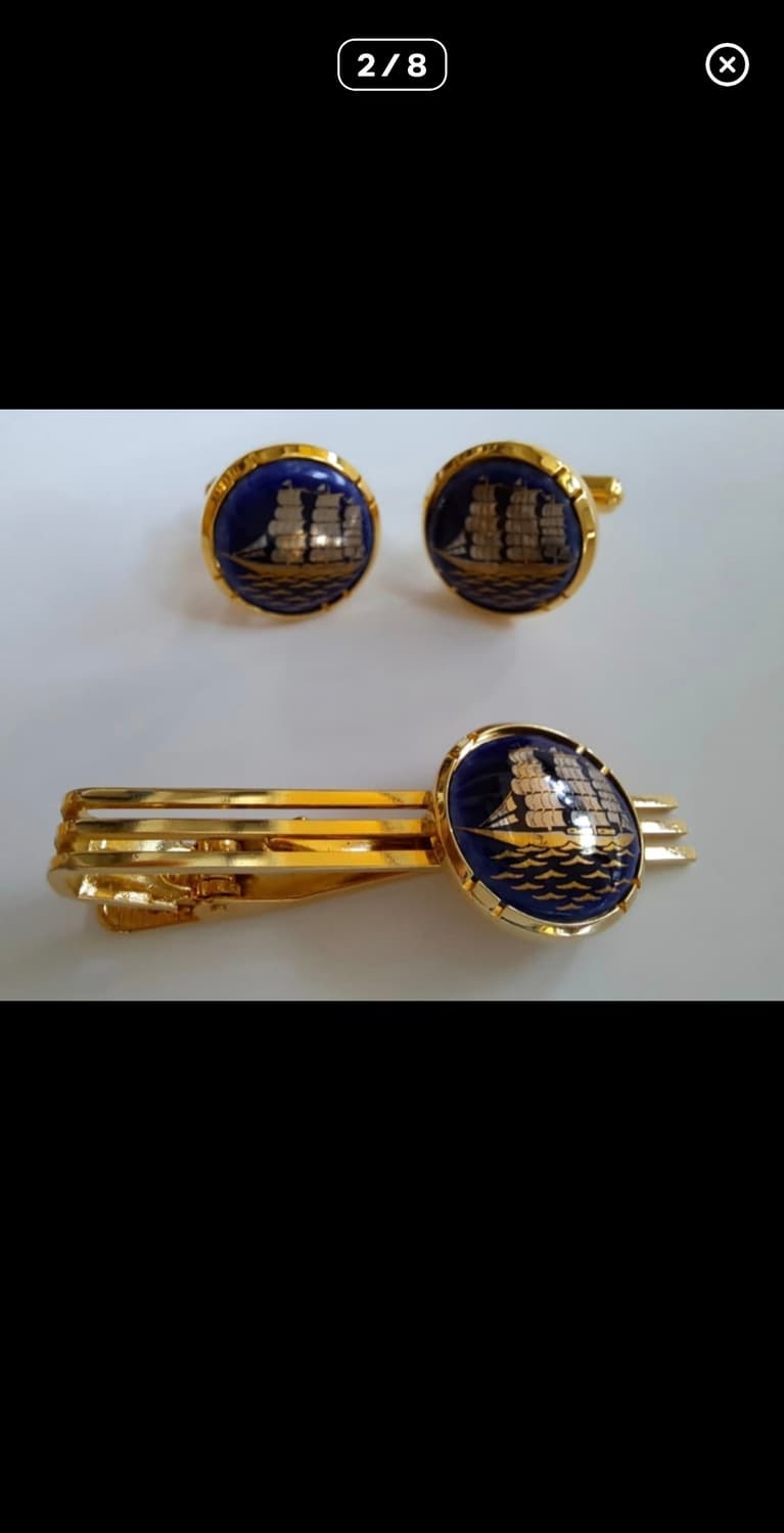 커프스 넥타이핀 세트 상품이미지2