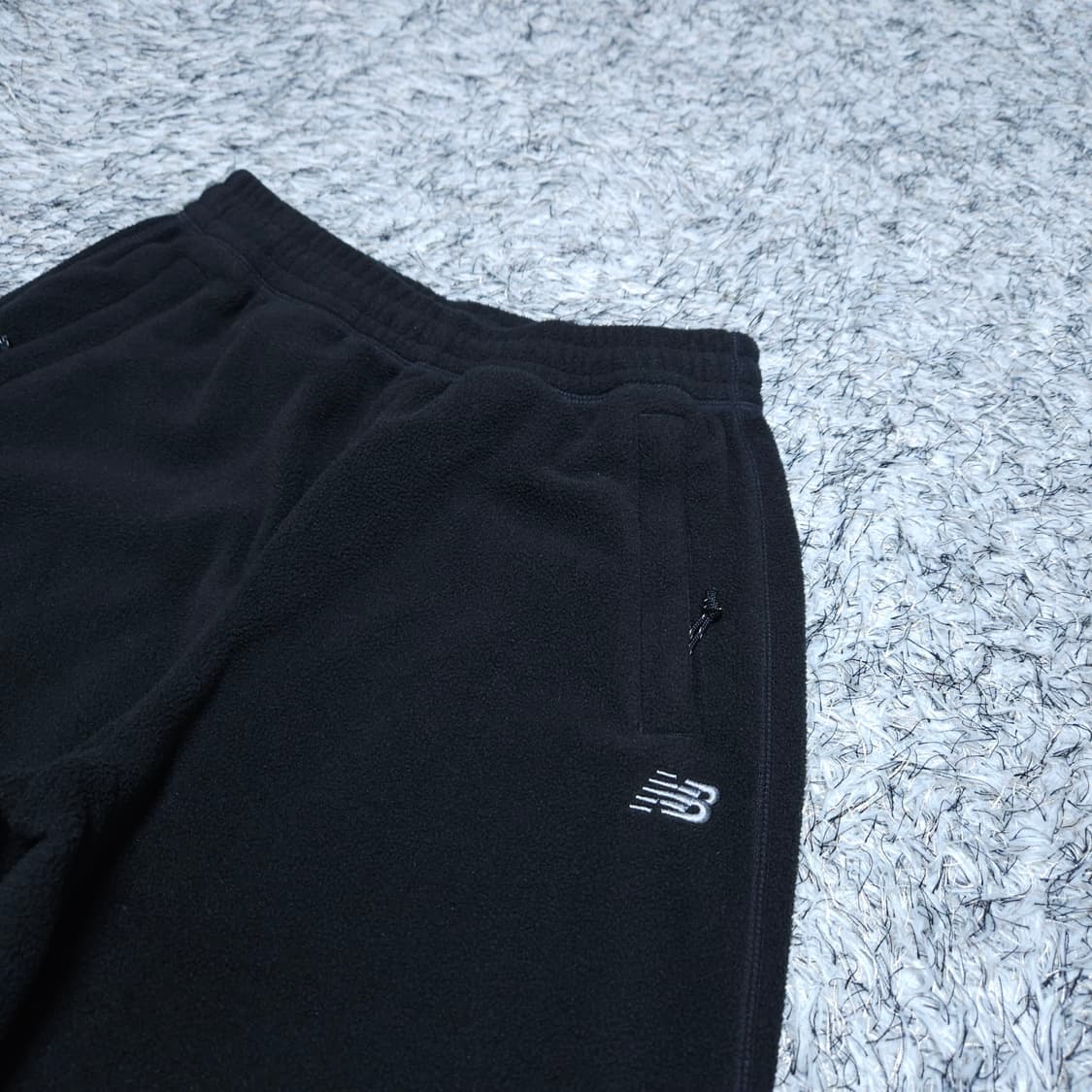 뉴발란스) XS 여자 플리스 와이드팬츠 뽀글이바지 / 왕눈이샵 상품이미지3