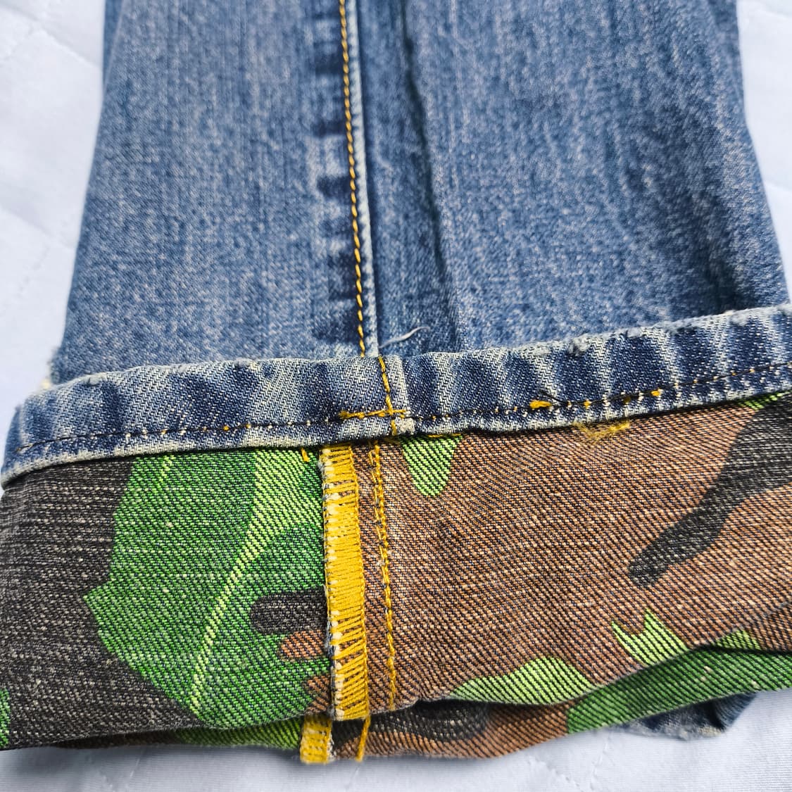 [34] Philipp Plein 디스트로이드 스트레이트 데님 진 상품이미지9