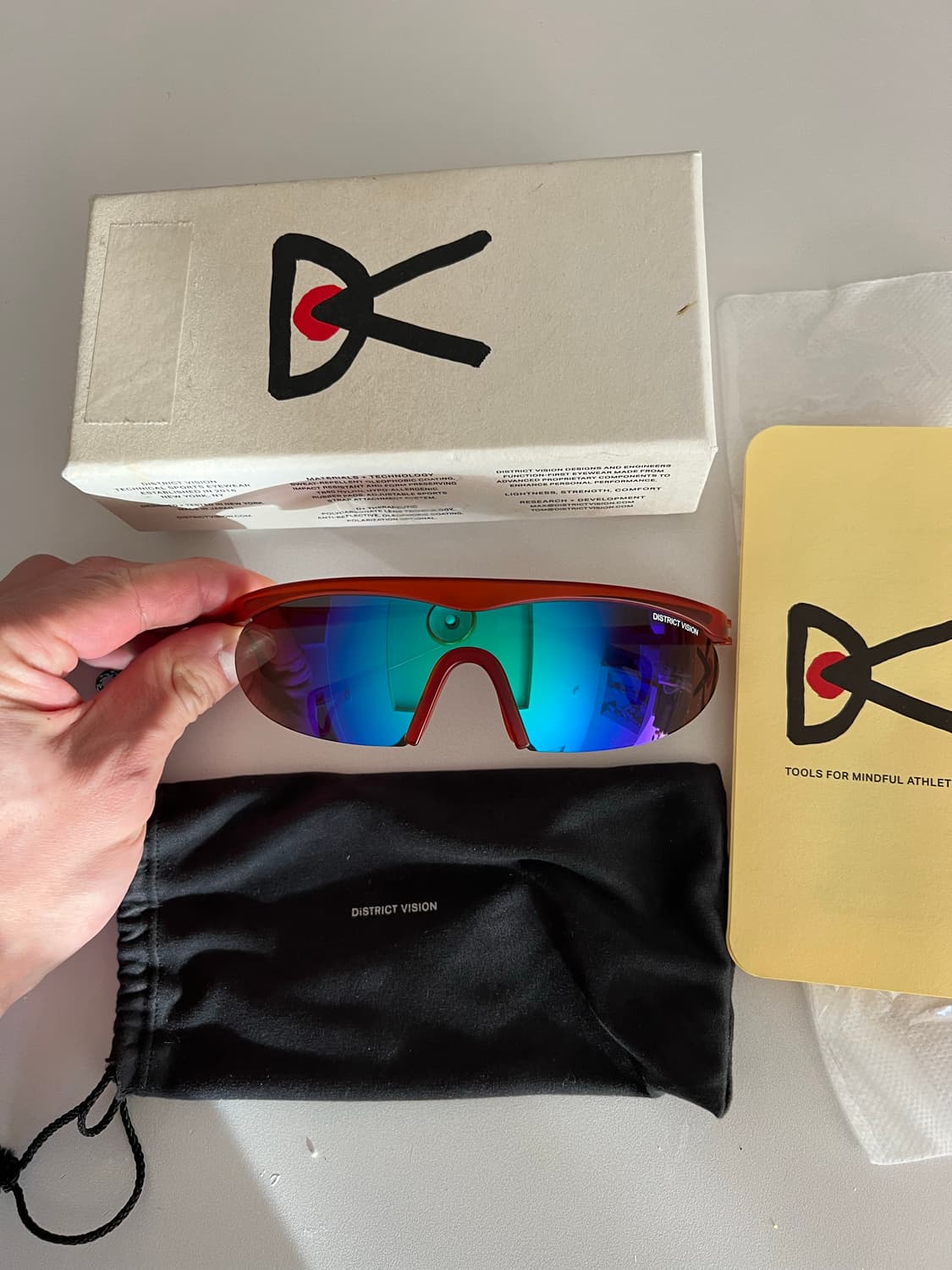 디스트릭트비전 코하루 이클립스 오렌지/블루 상품이미지1