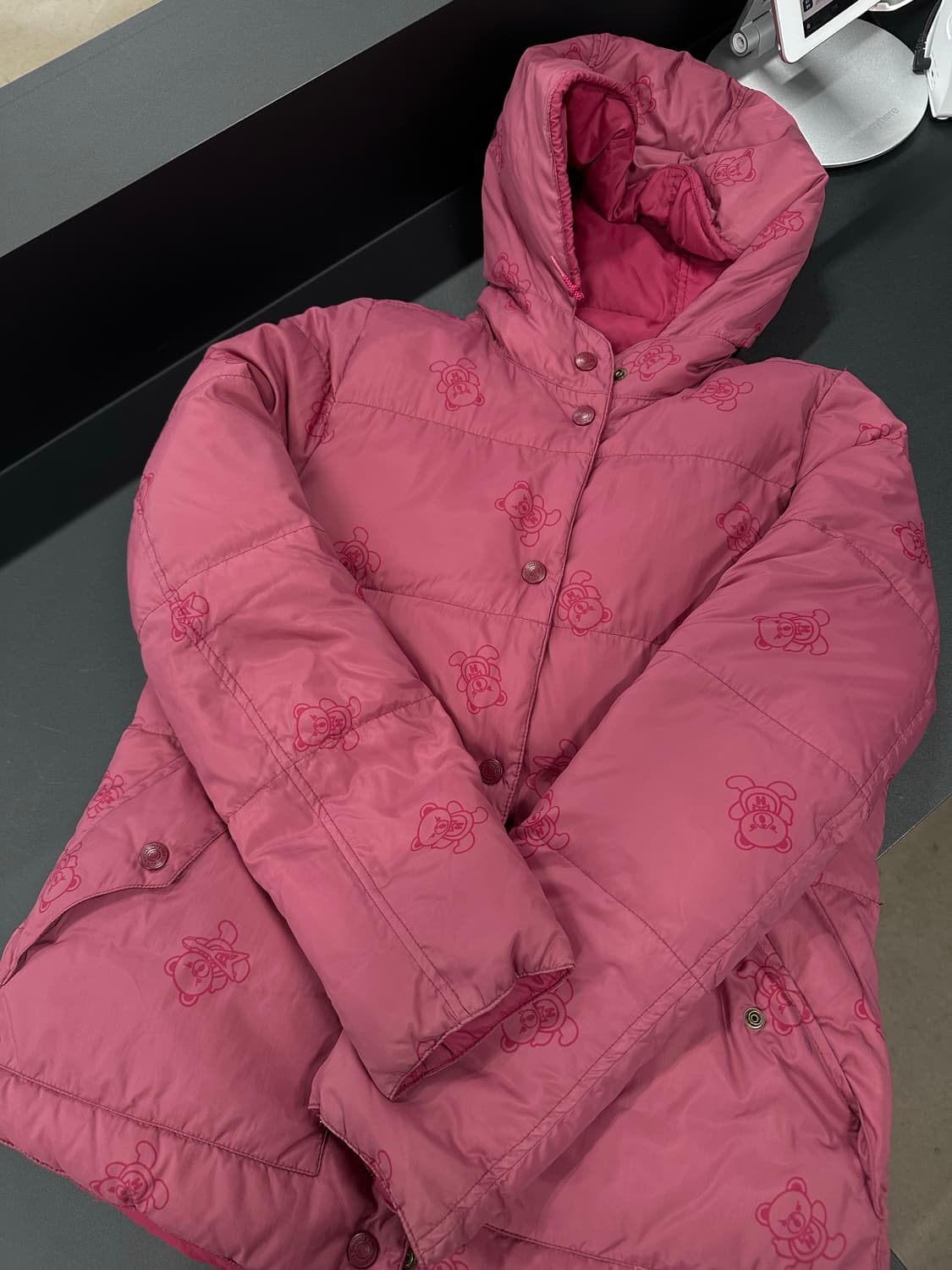 히스테릭글래머 퍽베어 리버시블 패딩 상품이미지3