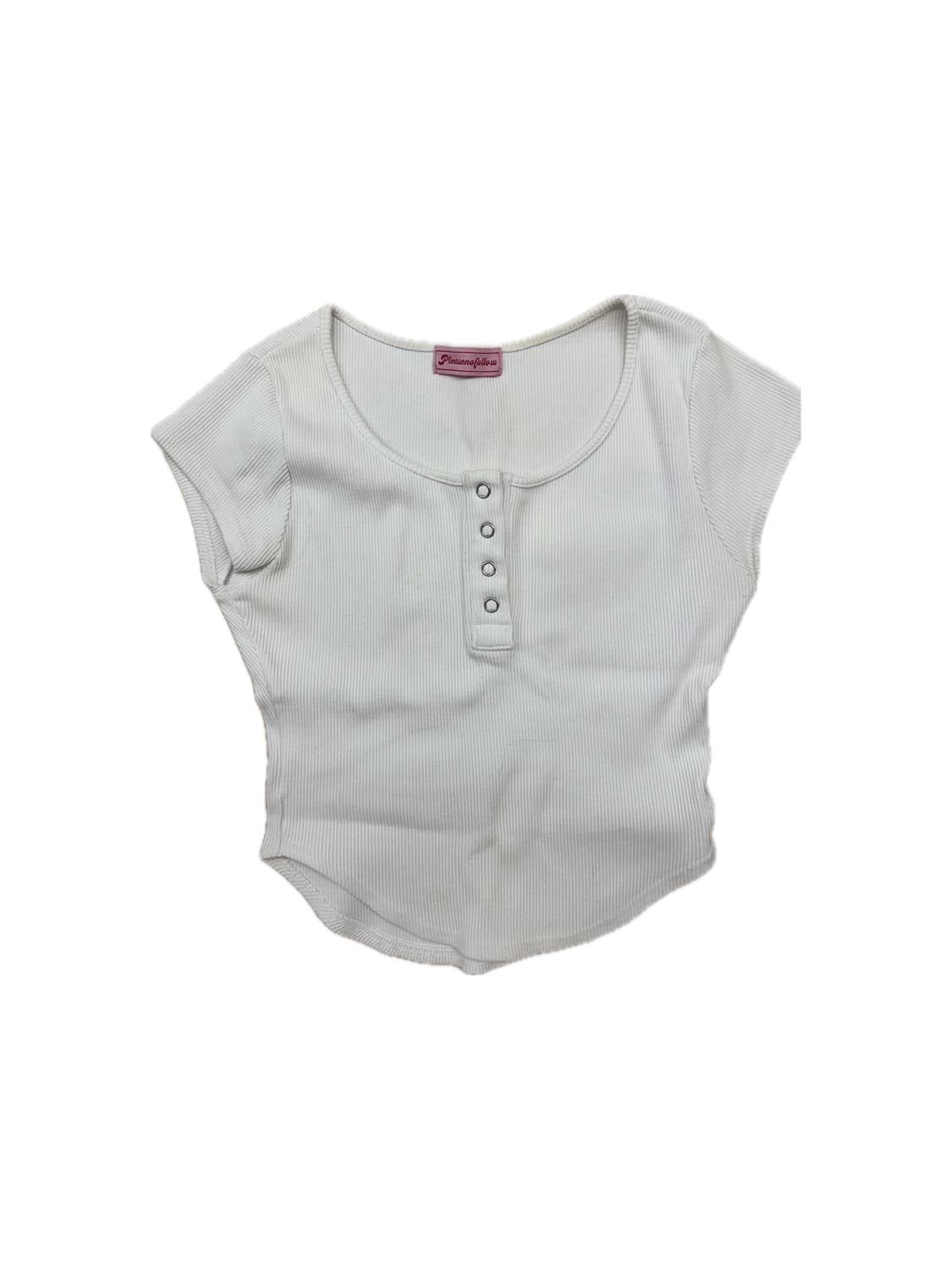 플리즈노팔로우 제니탑 화이트 판매 상품이미지1