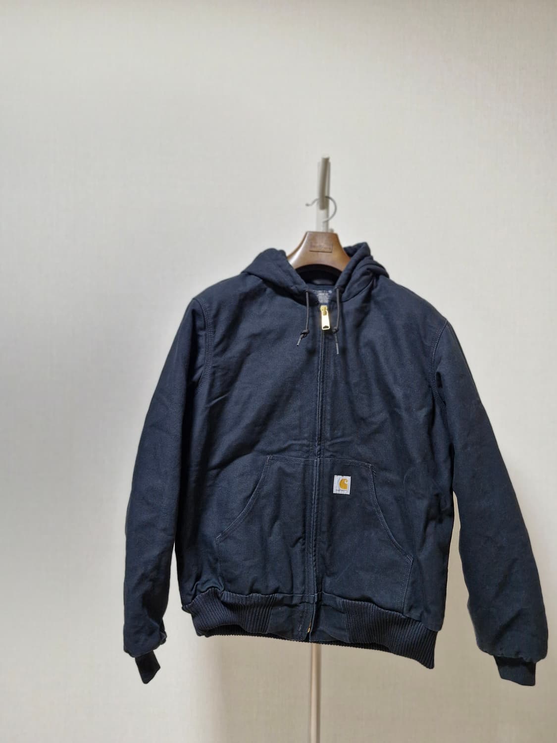 칼하트 덕 액티브 워크자켓 j130 블랙 m 상품이미지1