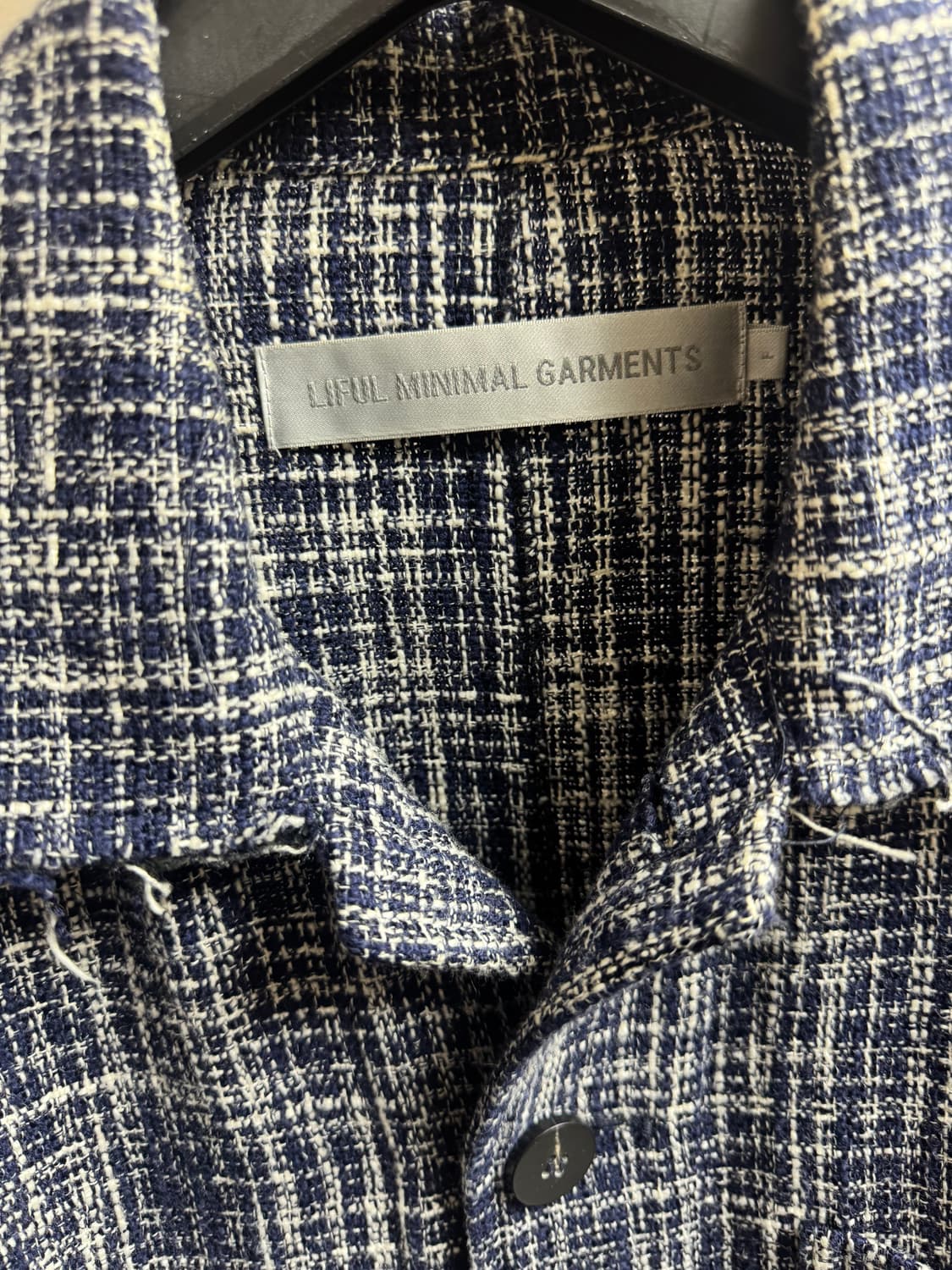 라이풀 /트위드 셔츠 / L 상품이미지2