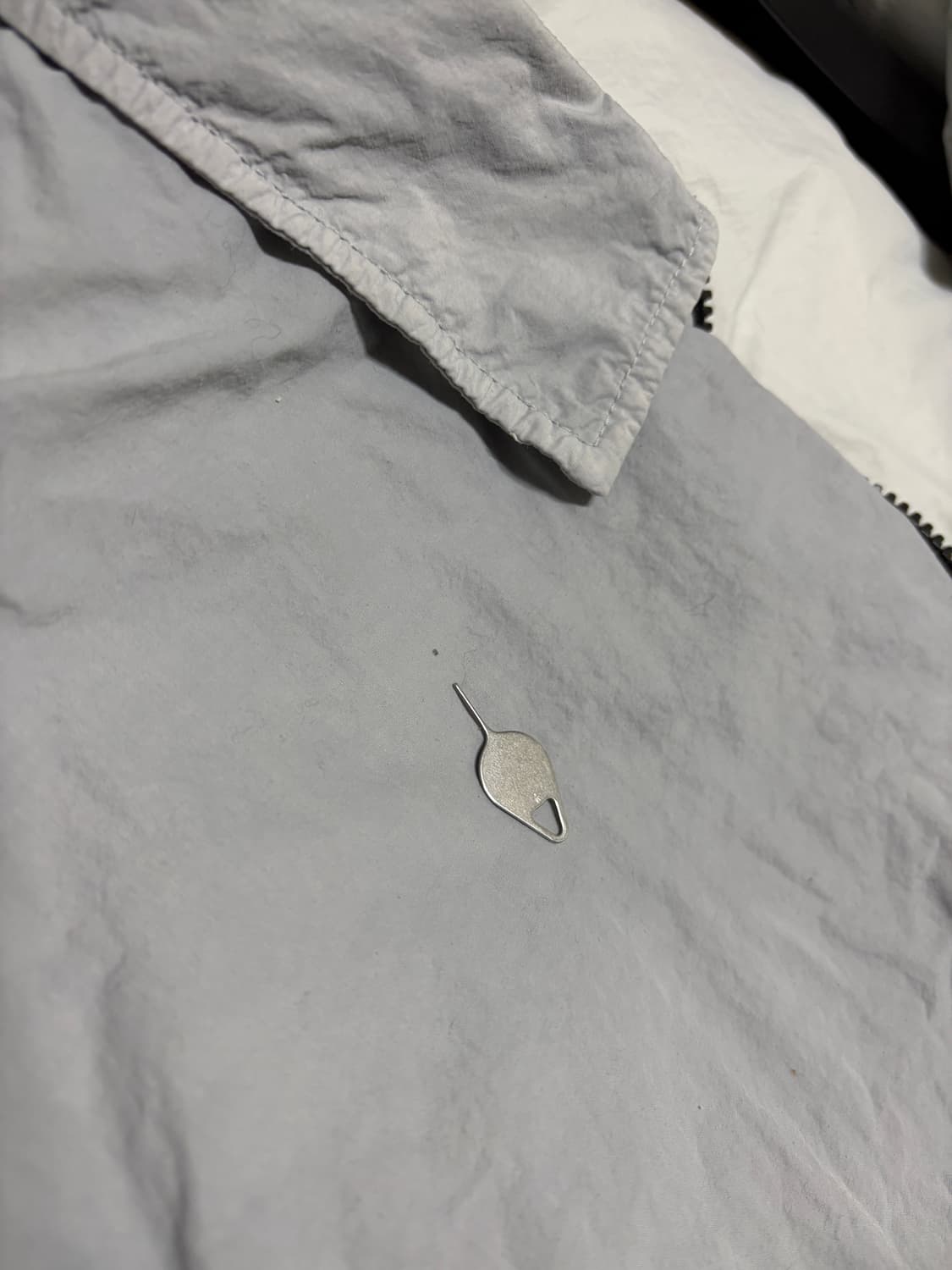 스톤아일랜드 나슬란 라이트 폴라텍 오버셔츠 (XXL) 상품이미지9