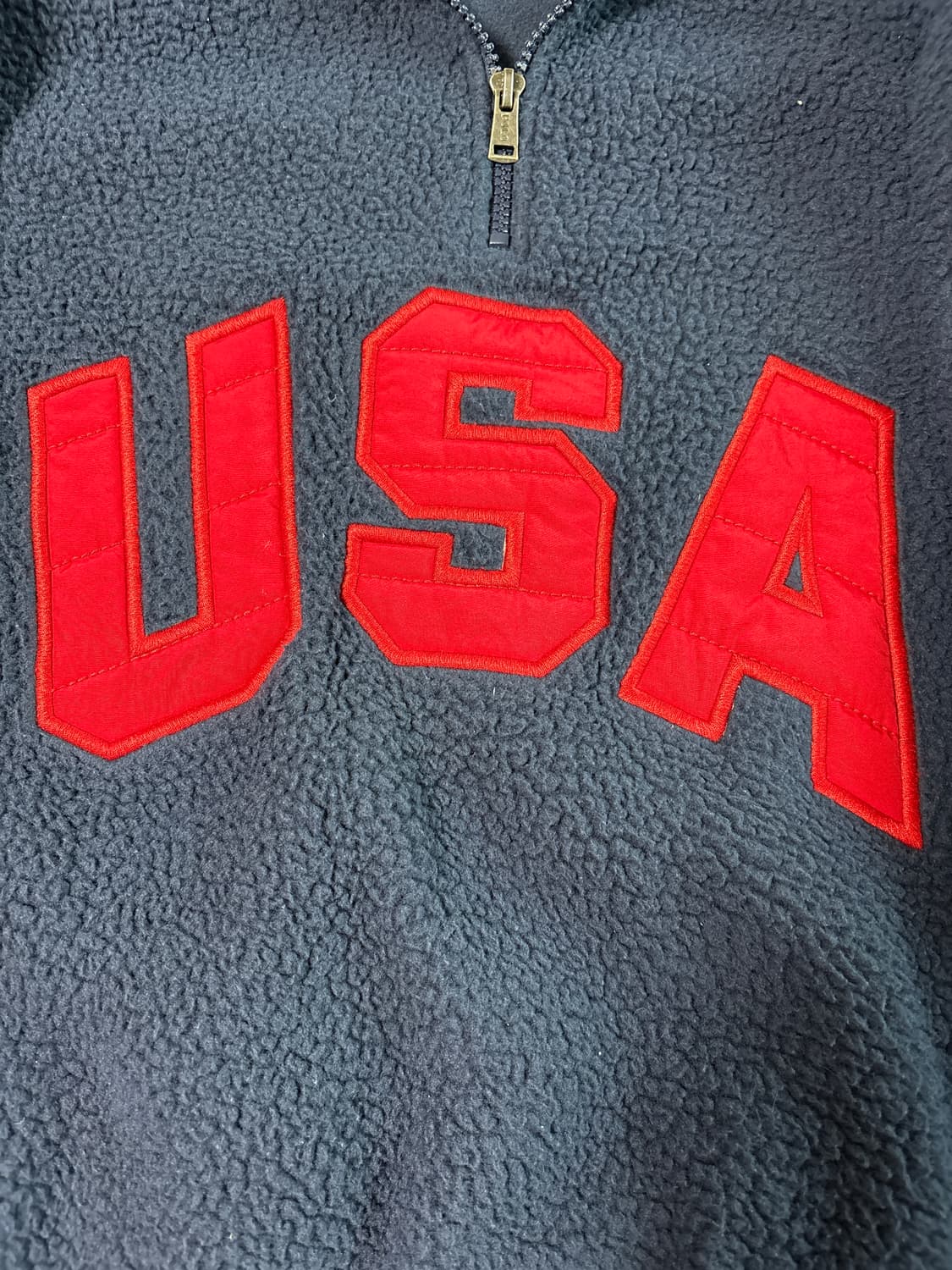 폴로랄프로렌 폴로 2022 미국 USA 반집업 플리스 상품이미지4