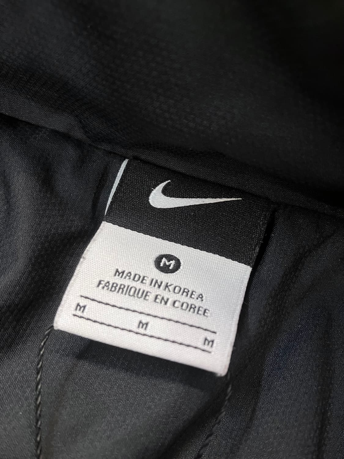 나이키 바람막이 블랙 M #csz2819 상품이미지4