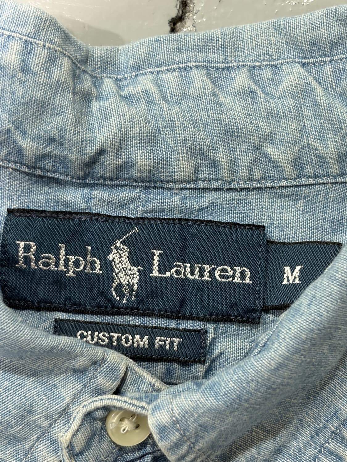 폴로 랄프로렌(Polo Ralph Lauren) 데님 샴브레이 셔츠 상품이미지4