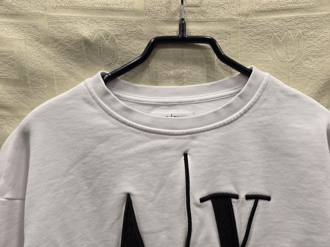 아르마니 익스체인지 화이트 맨투맨 티셔츠 S 상품이미지2