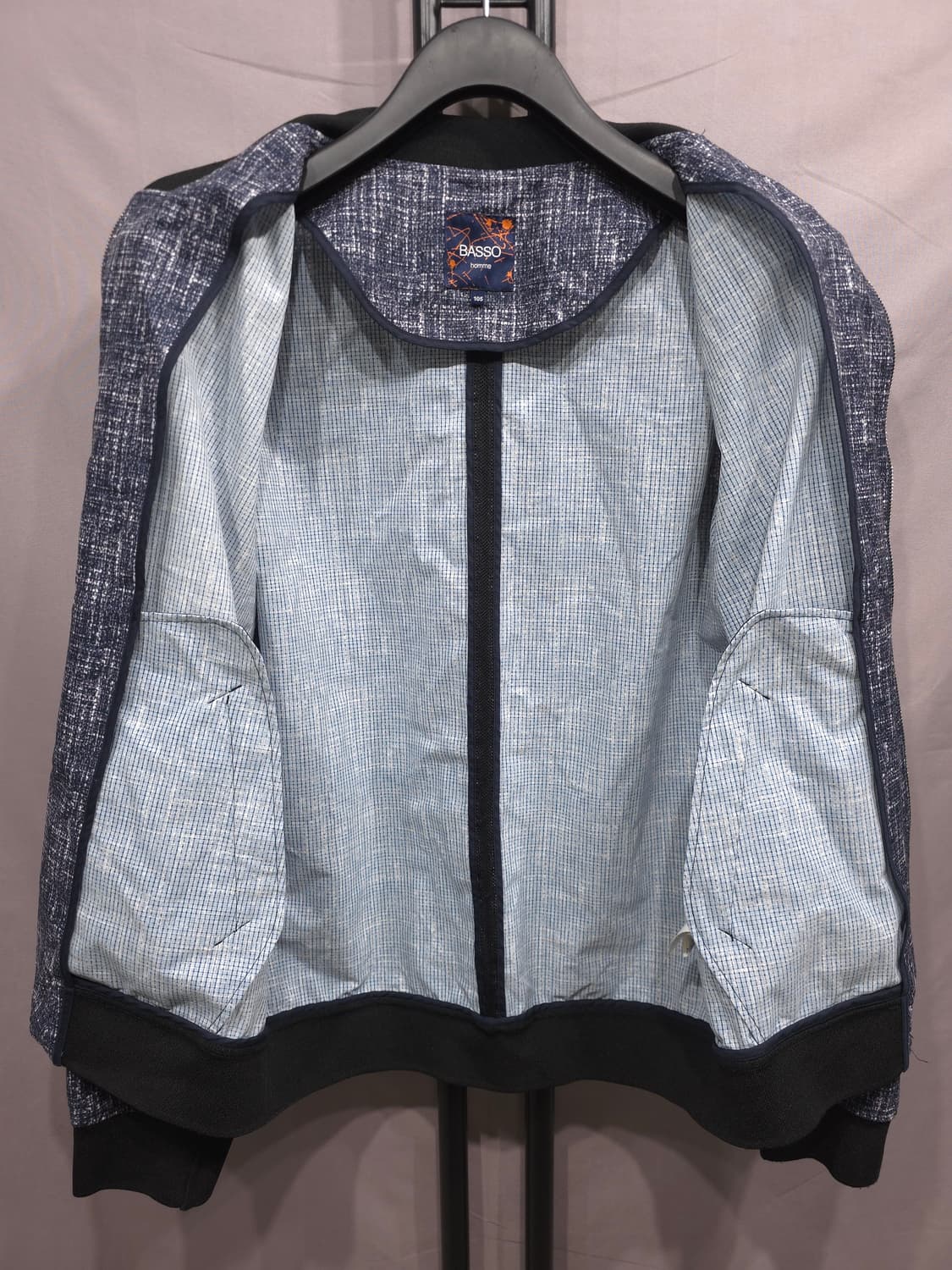 바쏘 옴므 춘하복 블루종 점퍼  상품이미지2