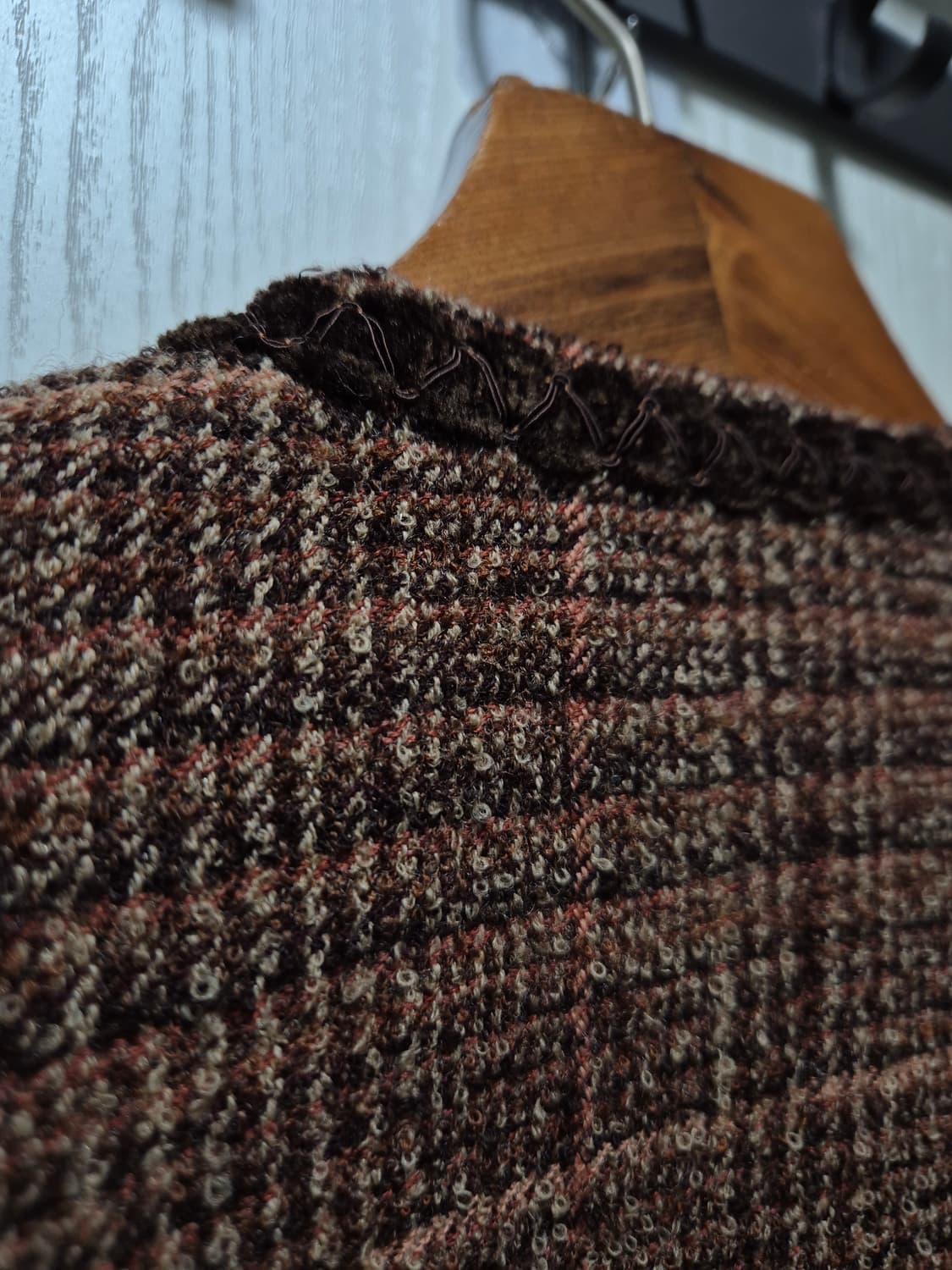 브렌치릿지 브라운 트위드 자켓 상품이미지8