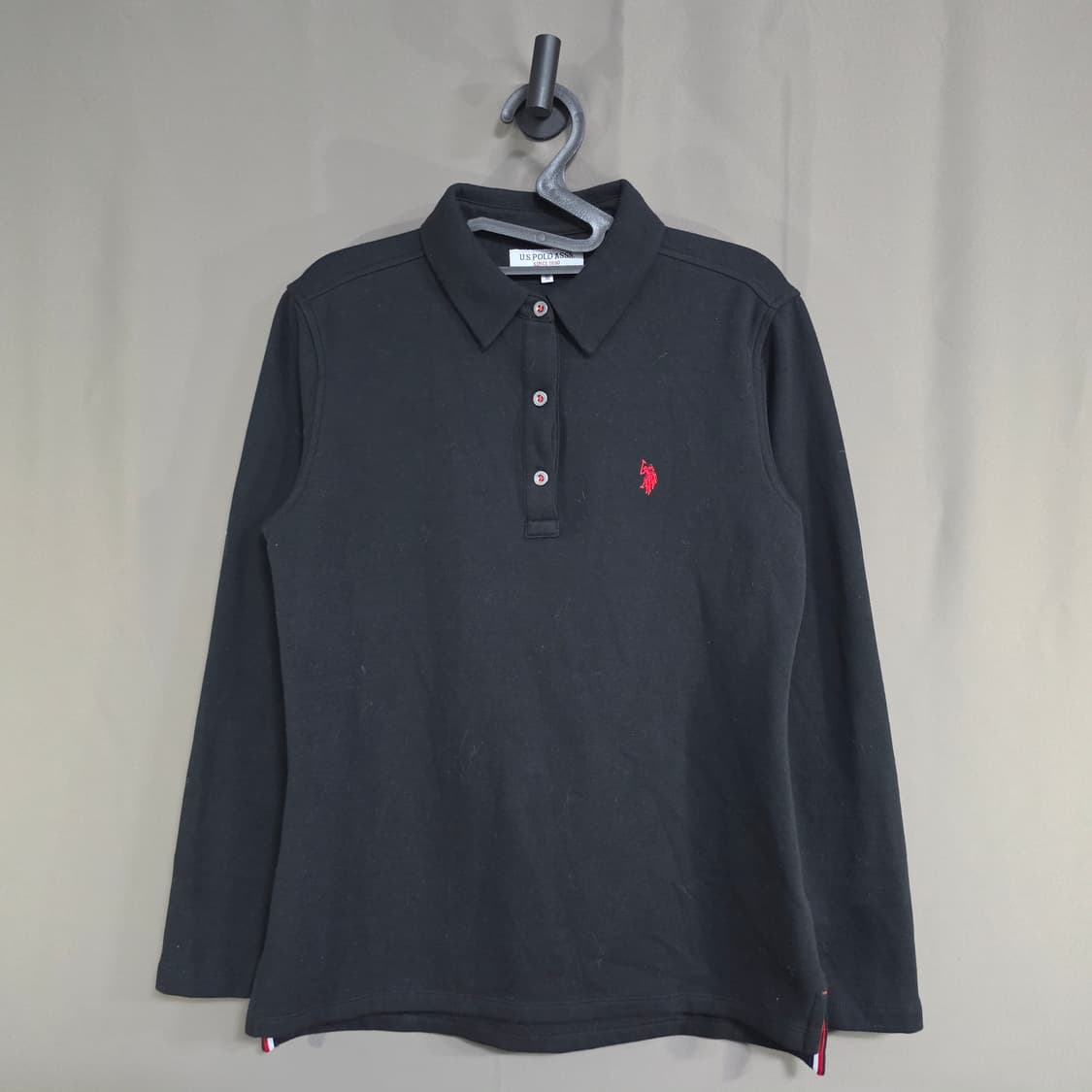 U.S. POLO ASSN. 롱슬리브 폴로 카라티 상품이미지1