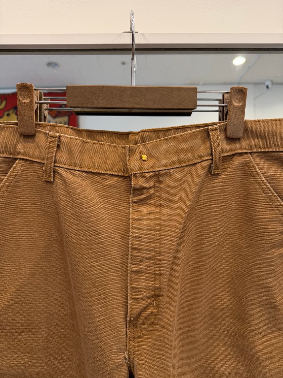 00s Carhartt 덕 캔버스 싱글니 FR 카펜터 워크팬츠 (USA) 상품이미지3