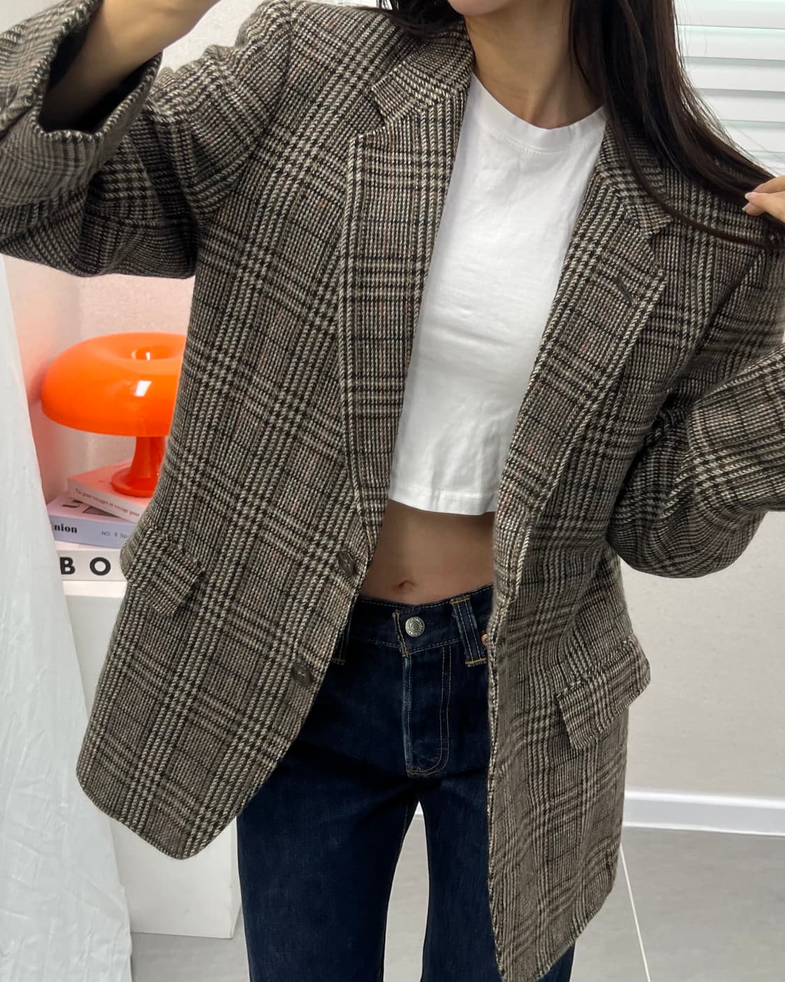 (M)NETHERFIELD 울 블레이져-M1392 상품이미지1