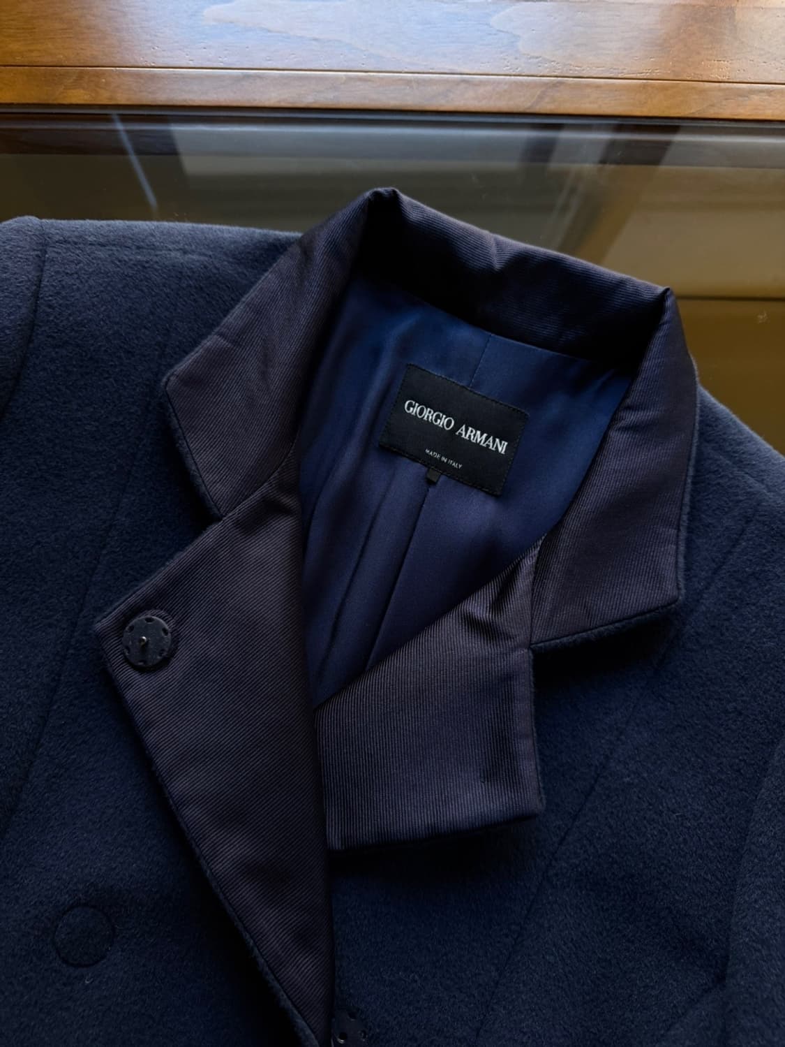 조르지오 아르마니 앙고라 캐시미어 코트 66~77 상품이미지9