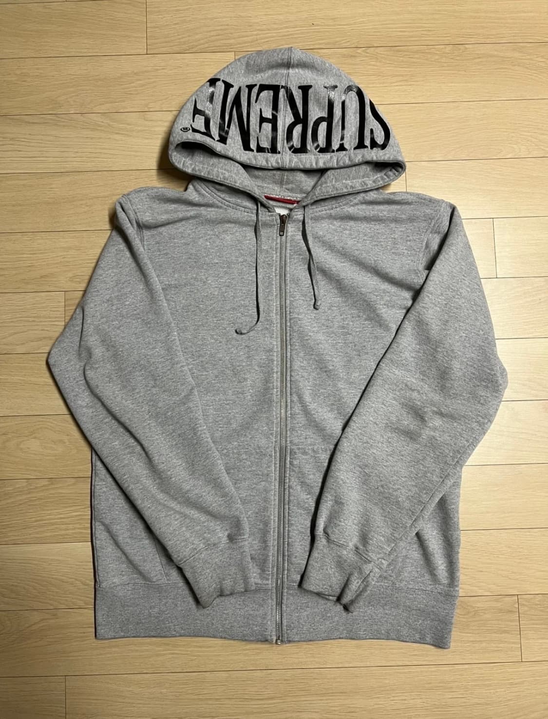 SUPREME 15SS Foil logo 후드 집업 Large 상품이미지3