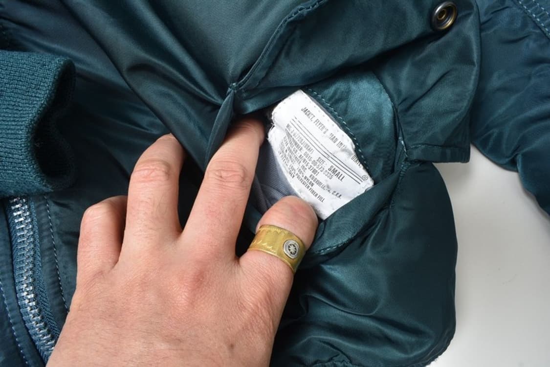 알파인더스트리 자켓 MA-1 마원 항공점퍼 S 상품이미지6