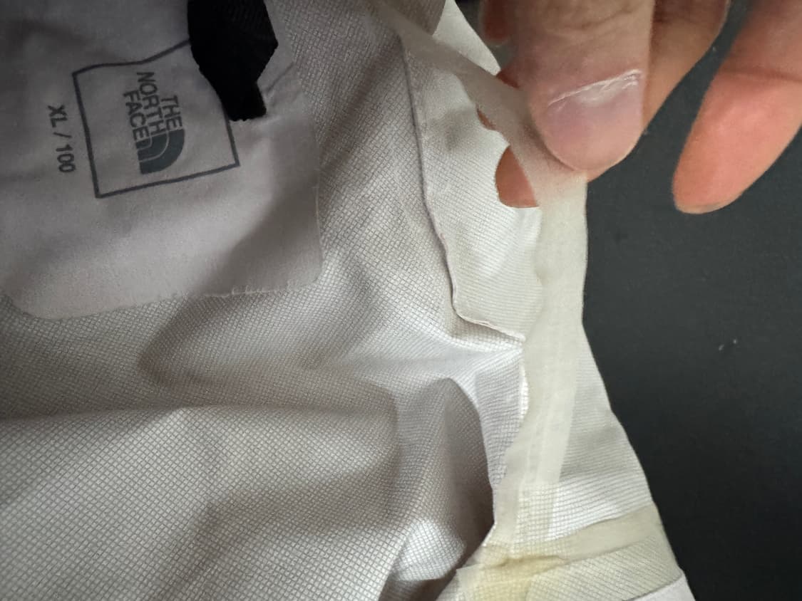 여성 노스페이스 미들 스트링 레인 바람막이 M ~ L 상품이미지6