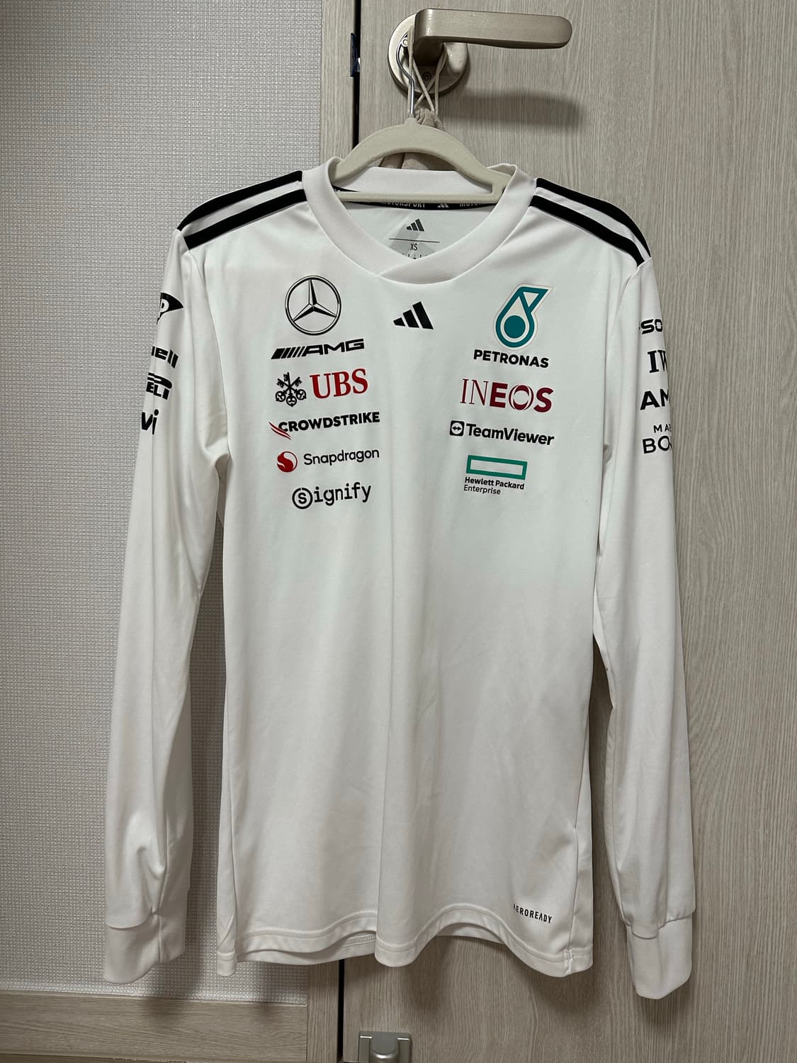 F1 메르세데스 아디다스 긴팔 드라이버 유니폼  상품이미지2