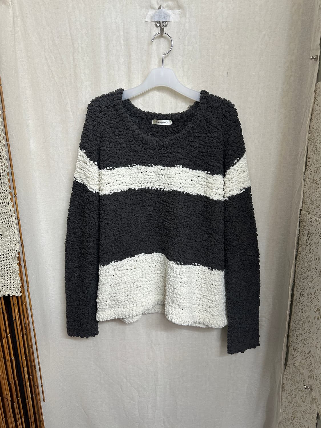 furry rate 수면사 뽀글 니트 상품이미지1