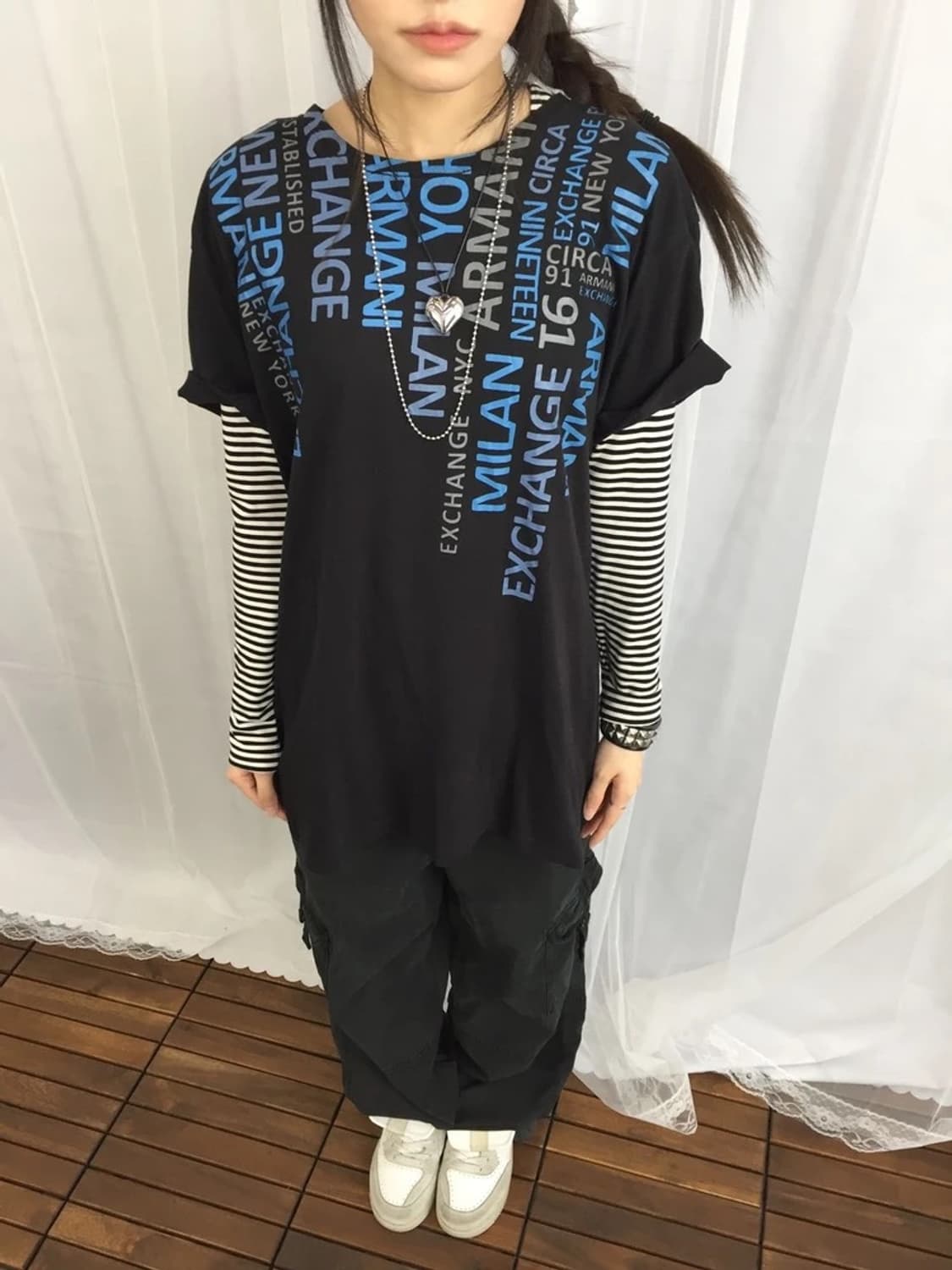 Armani Exchange Logo Tee 상품이미지1