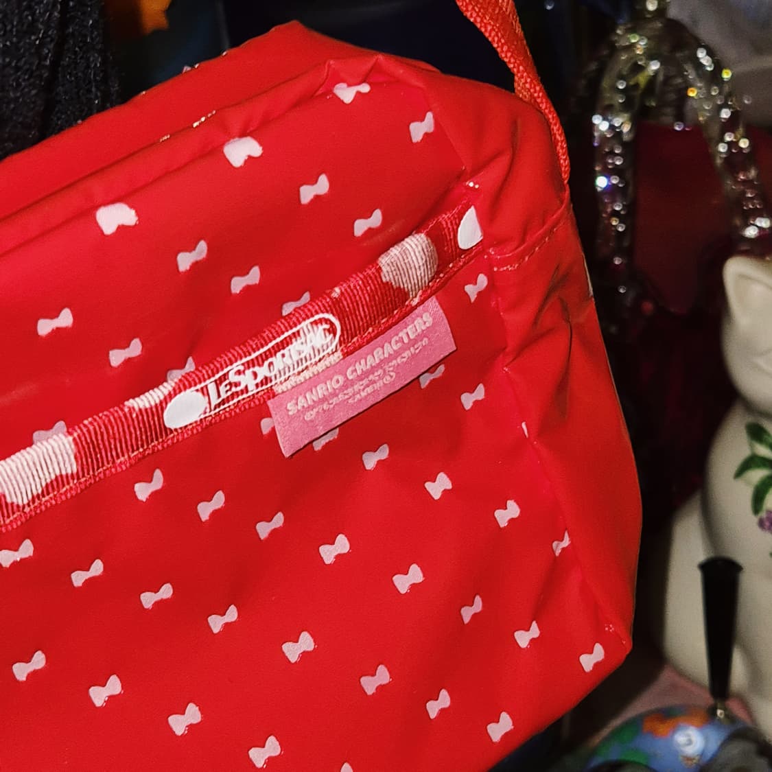 레스포삭 x 산리오 헬로키티 글로시 호보백 상품이미지9