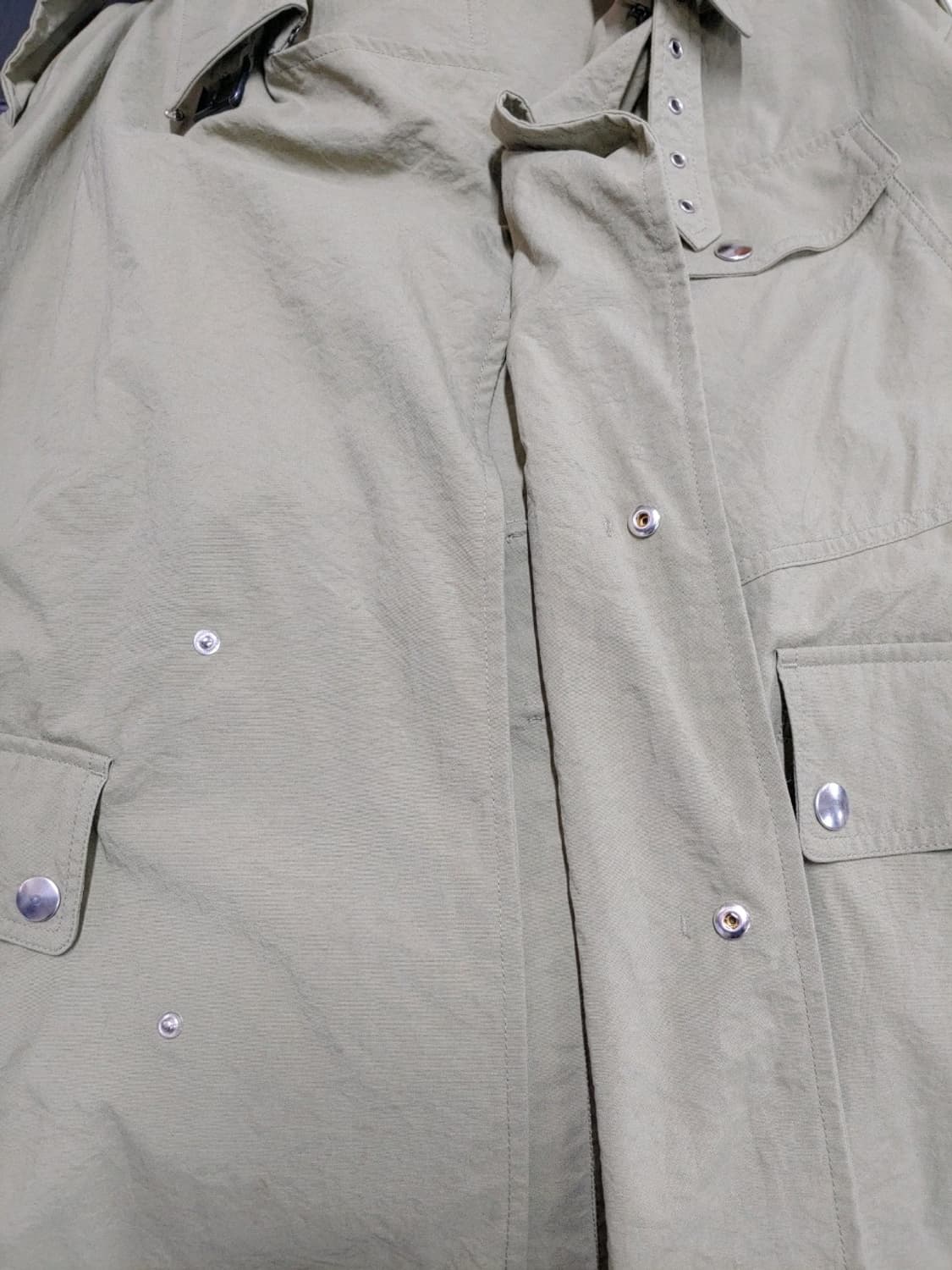 이자벨마랑 블랙라벨 벨티드 트렌치 코트 카키 오버핏 여성38 상품이미지7