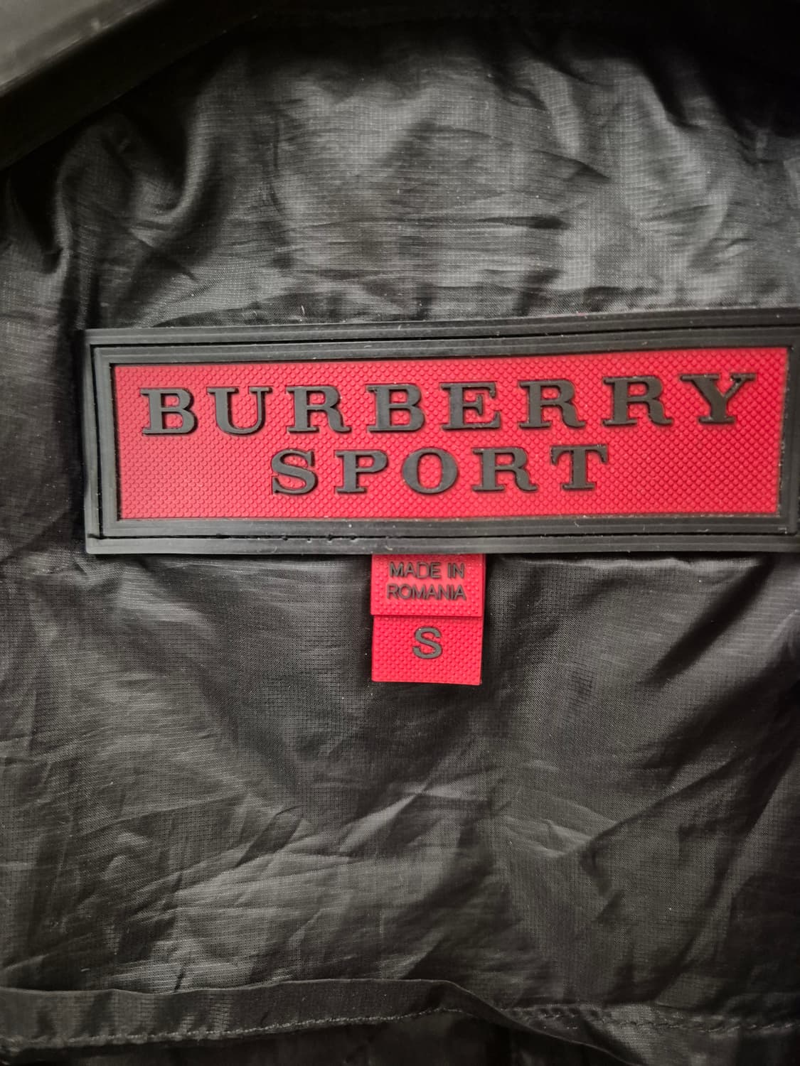 버버리 스포츠 그레이 후드 패딩 자켓 S 상품이미지8