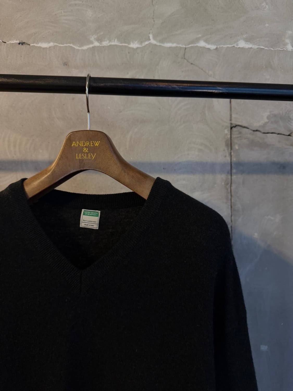 90s 베네통 브이넥 니트 105 상품이미지4