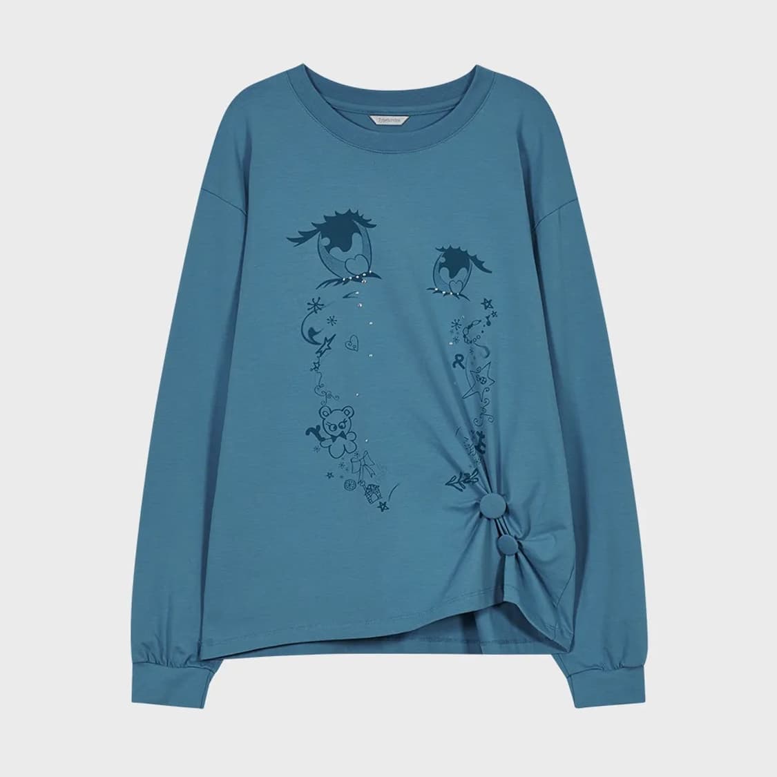 타입서비스 Cry Eyes Ruched Top 상품이미지3