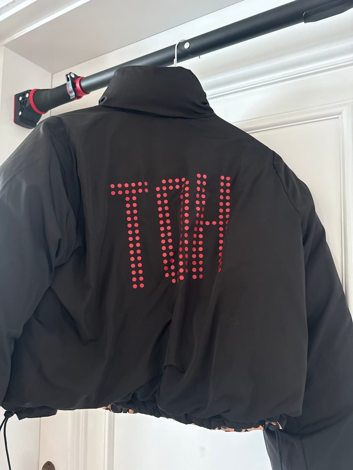 toh 티오에이치 레오파드 숏패딩 점퍼 상품이미지5