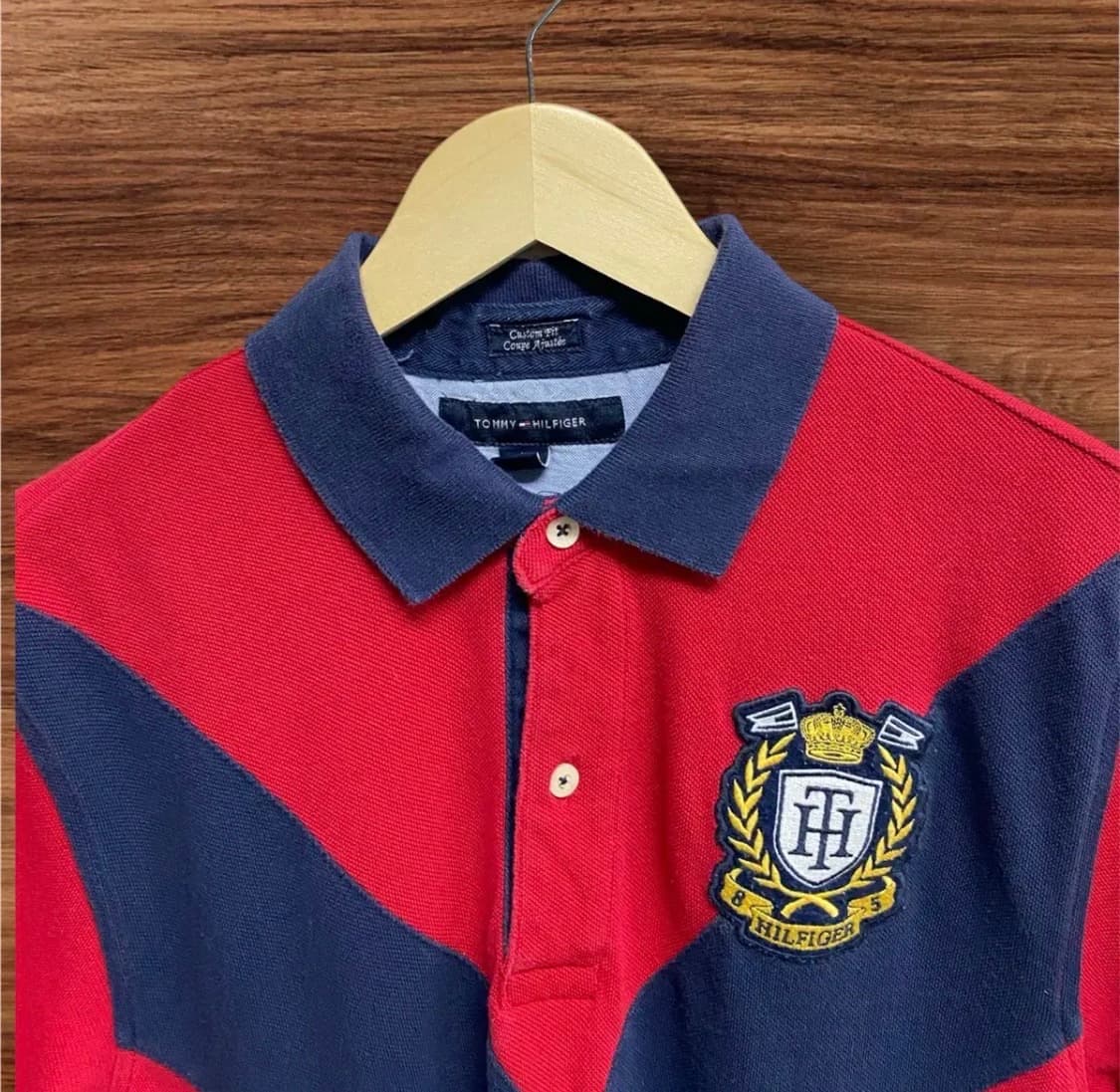 타미힐피거 와펜패치 컬러믹스 카라티 M 상품이미지3