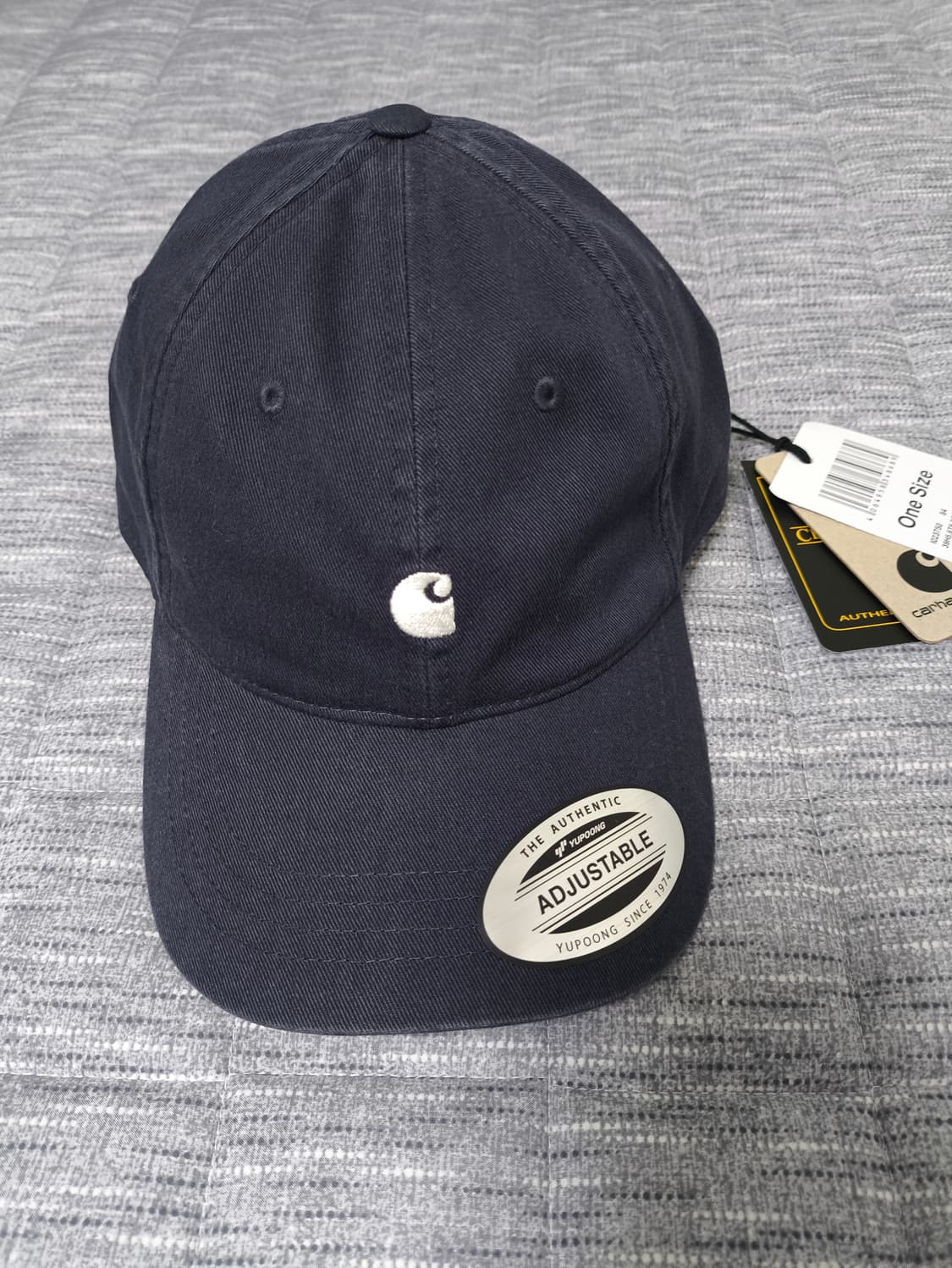 칼하트 매디슨 로고 볼캡 다크 네이비 상품이미지1