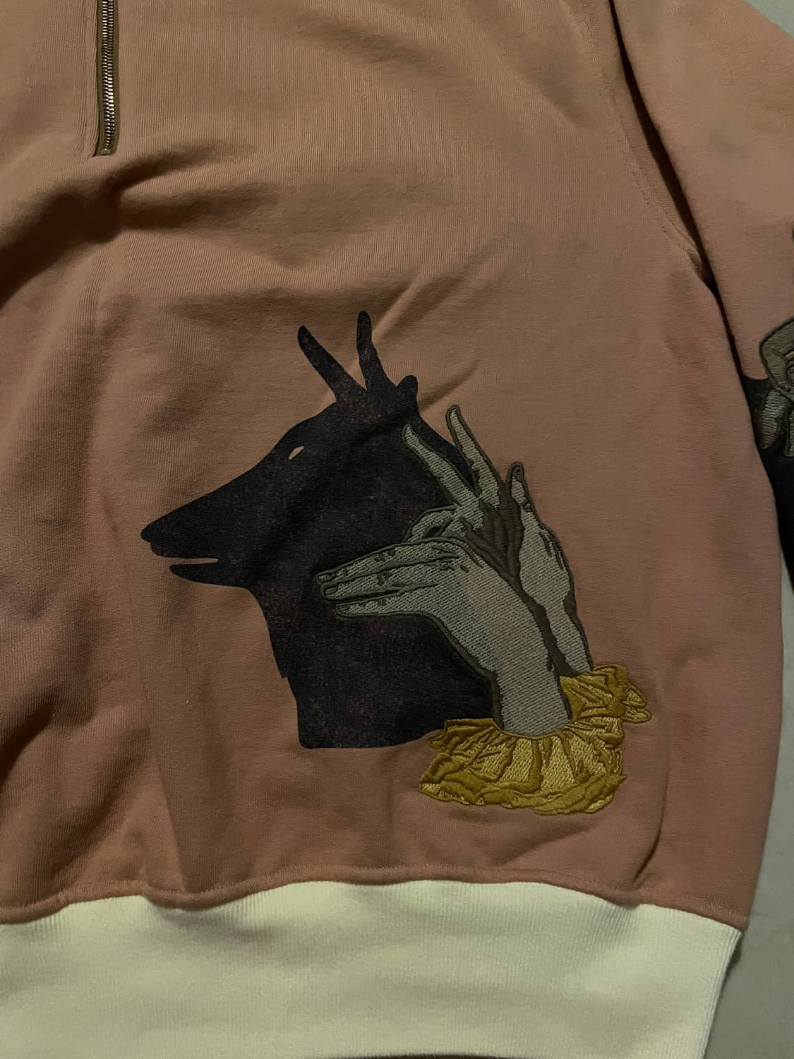 사무엘젤리그 쿼터 집업 스웻셔츠 상품이미지4