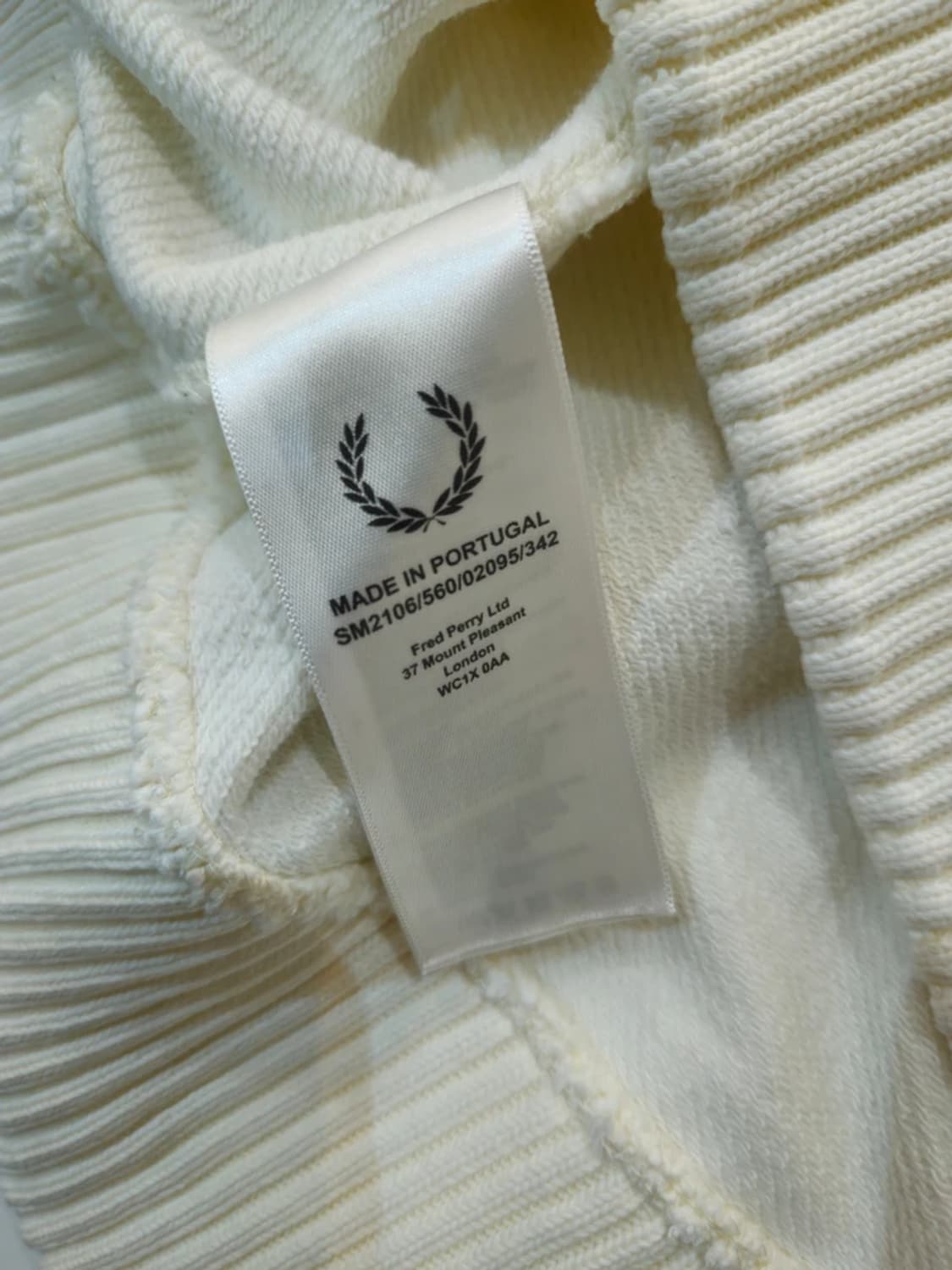 프레드페리 X 라프시몬스 스웻 맨투맨 PN8134 상품이미지7