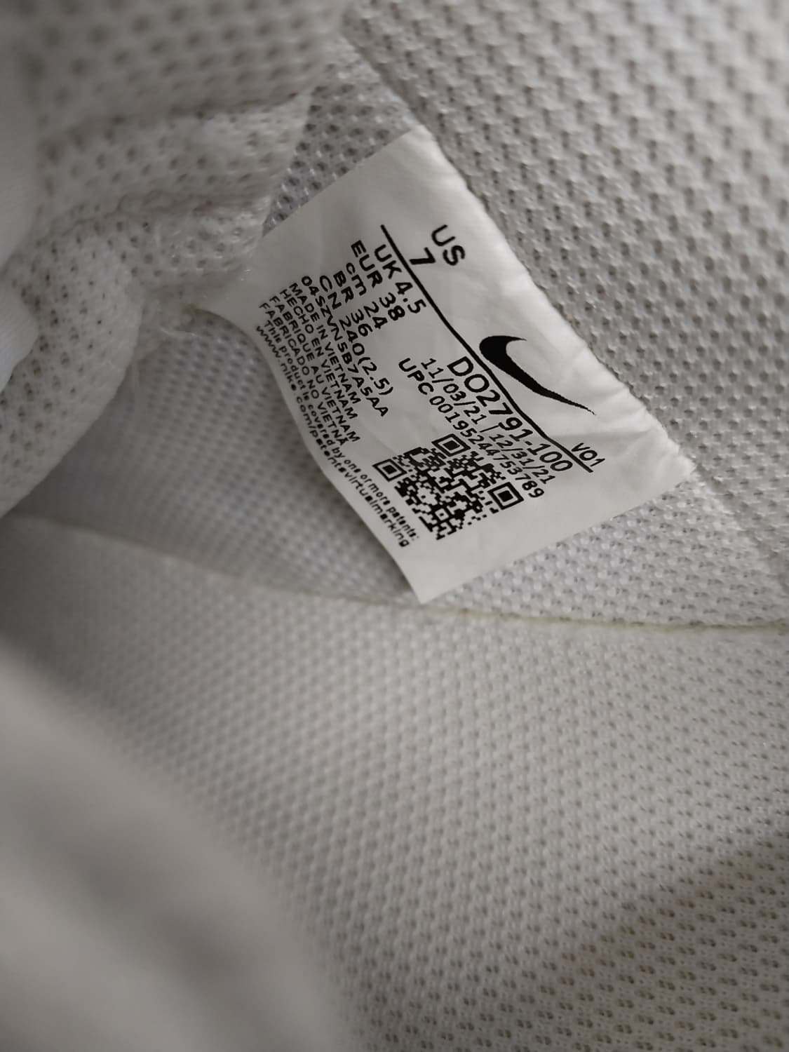 여성 나이키 코트 비전 알타 레더 레오파드 운동화 (240) 상품이미지9