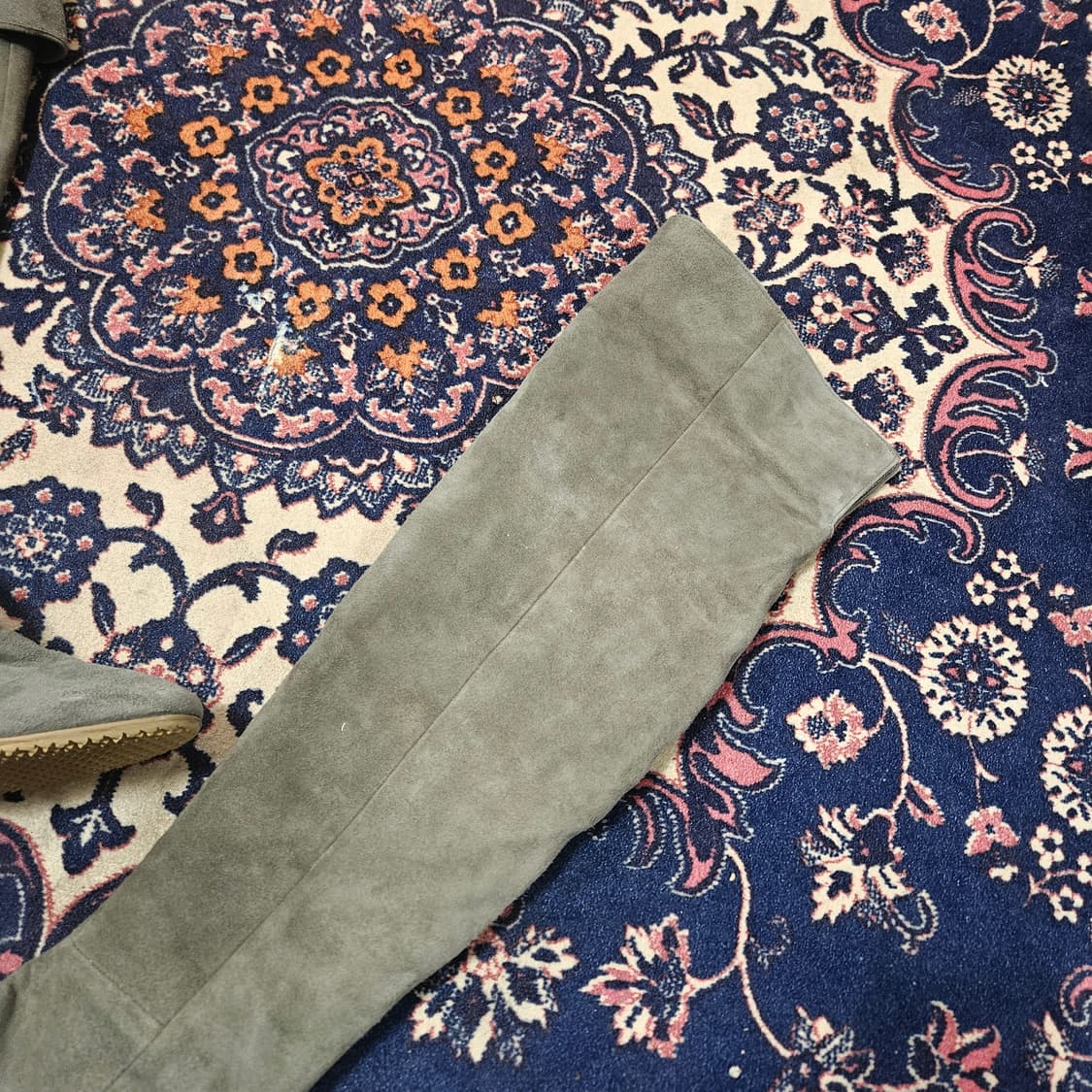 쇼쉬르라팡(Chaussure lapir) 가죽 스웨이드 롱부츠 255 상품이미지3