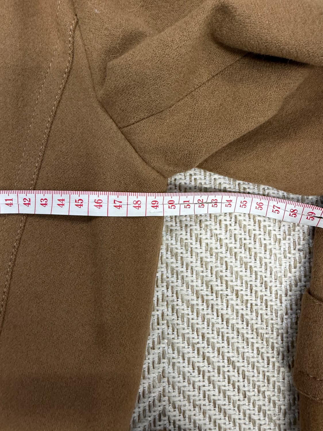 정품) 우영미 여성 카멜색 벨트 트렌치 코트 46(66) 상품이미지9