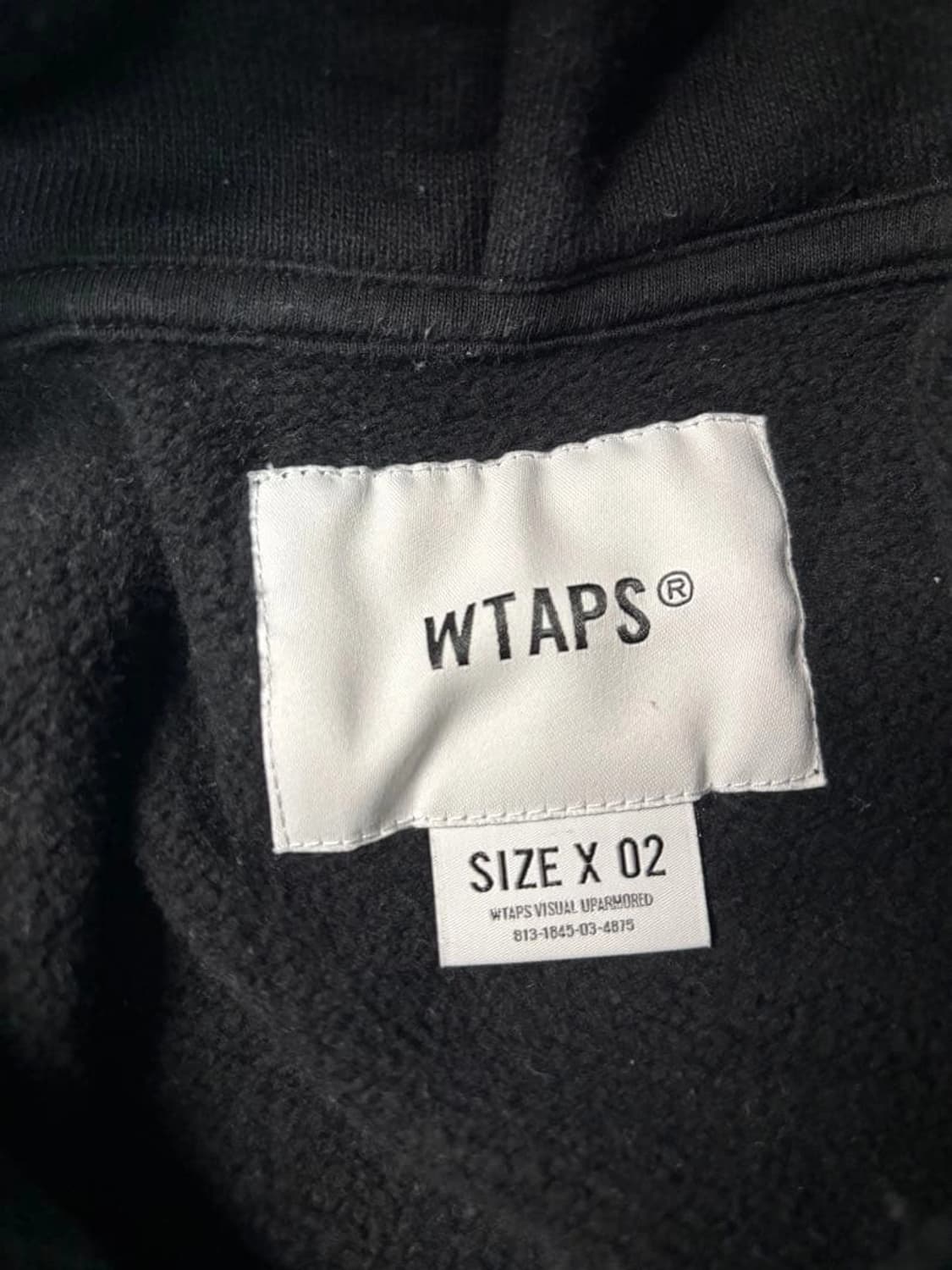 더블탭스 아카데미 로고 후드티 상품이미지4