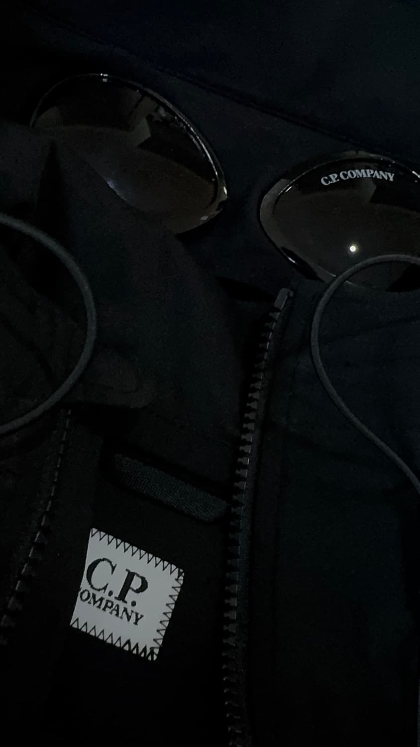 CP 컴퍼니 쉘-R 고글 자켓 블랙 M 상품이미지3