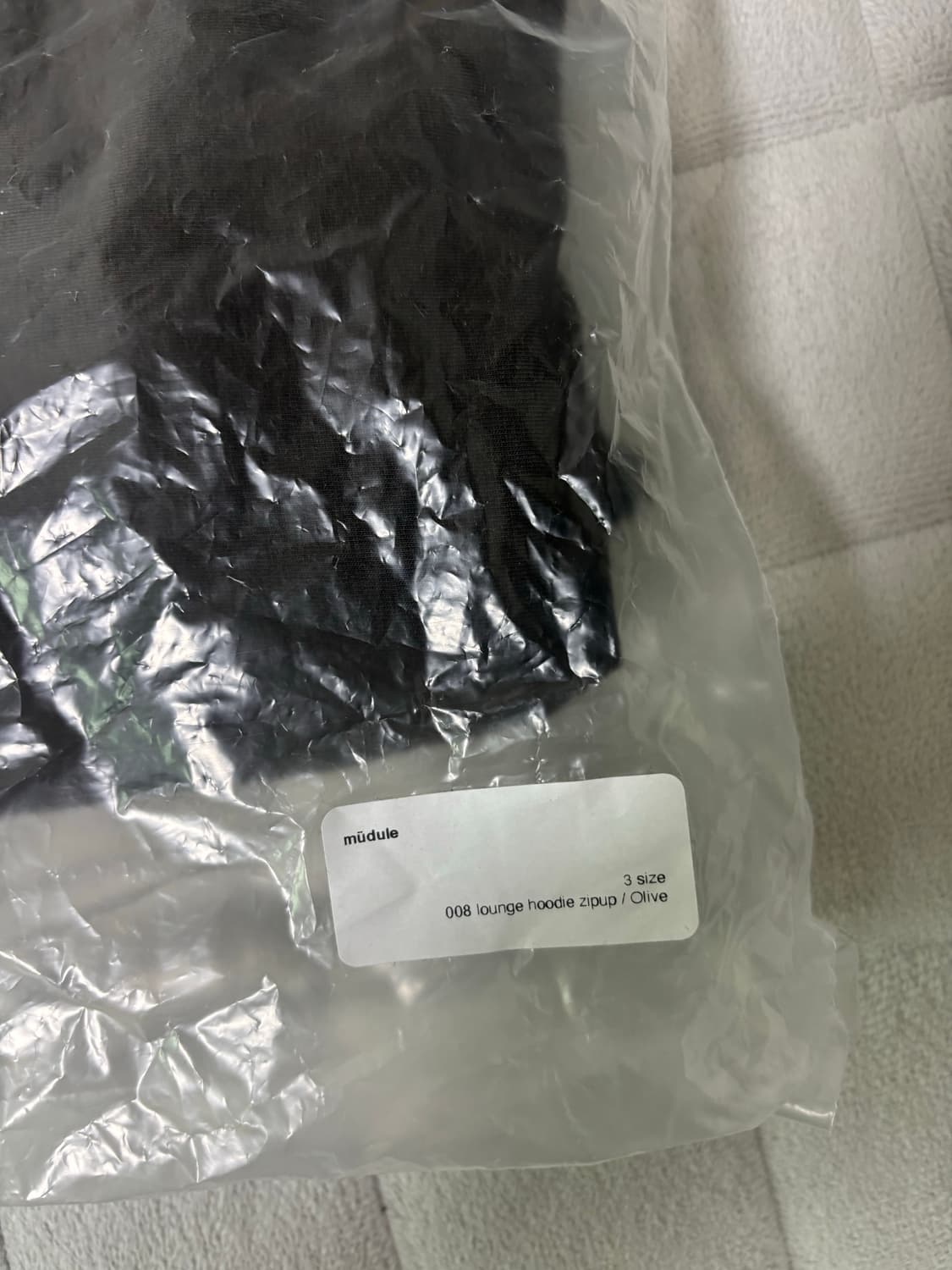 머듈 라운지 후드 올리브 3 상품이미지2